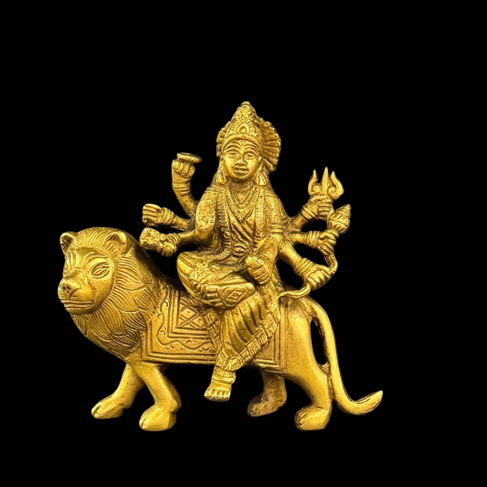 GM Brass Durga 692-4.8in