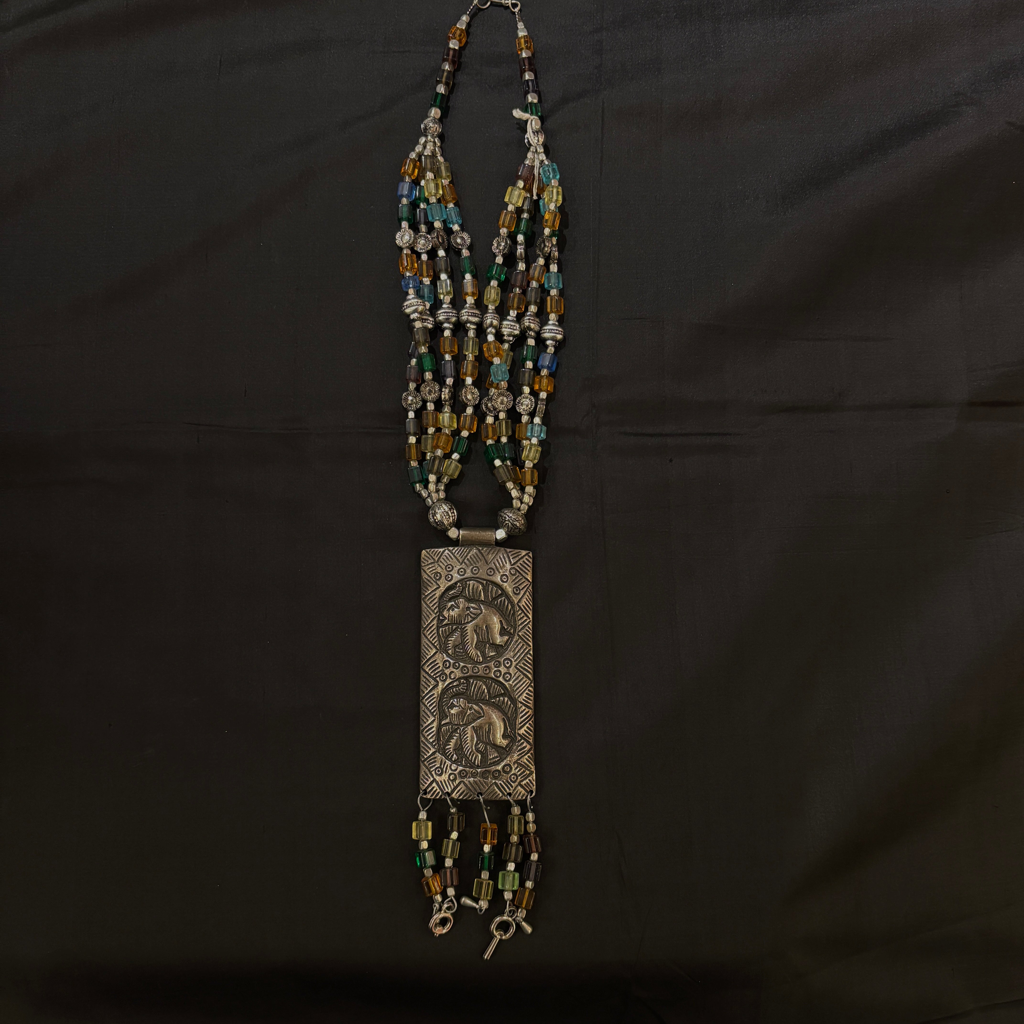 Elephant Beaded Necklace-2 Styles