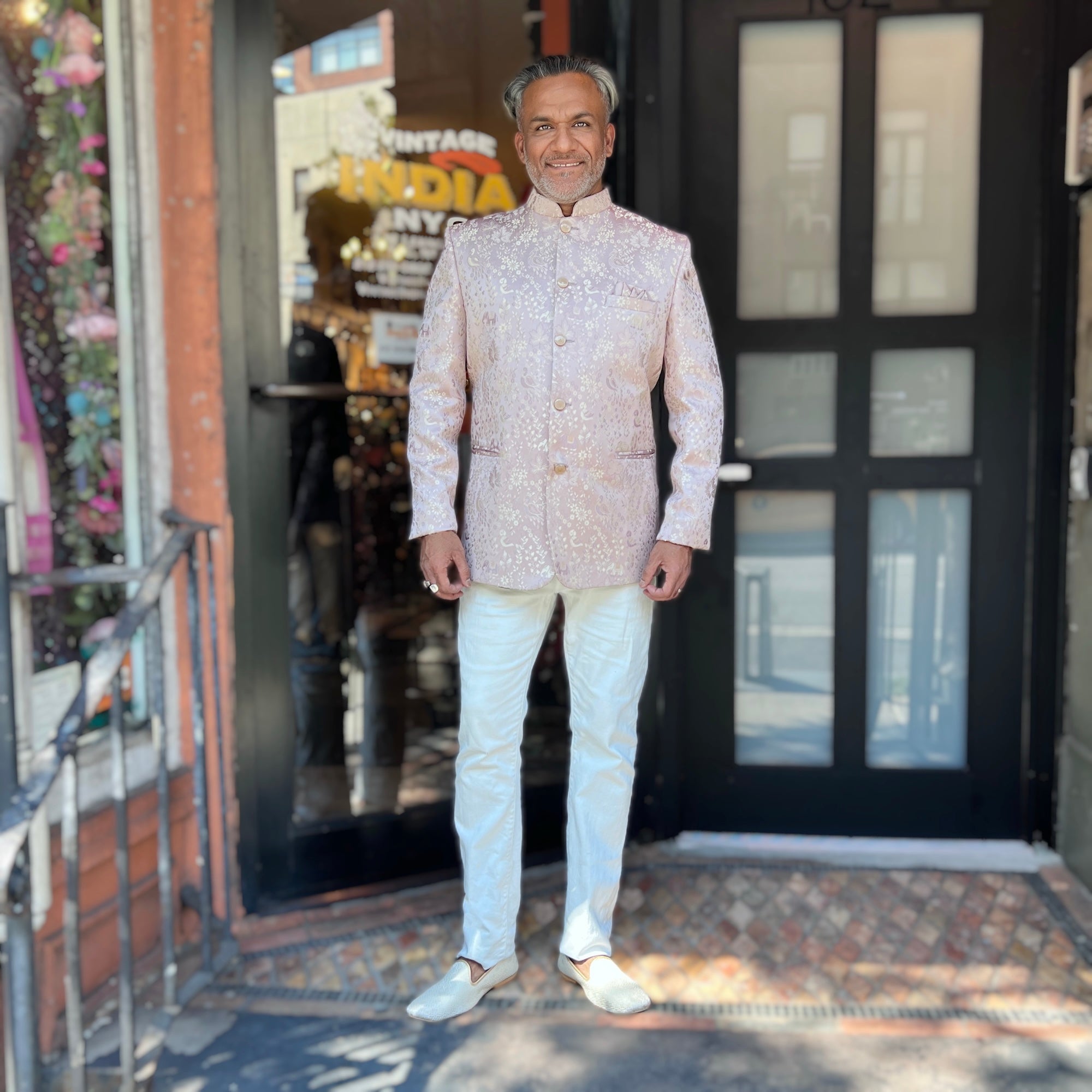 Flora Fauna Jodhpuri Jacket
