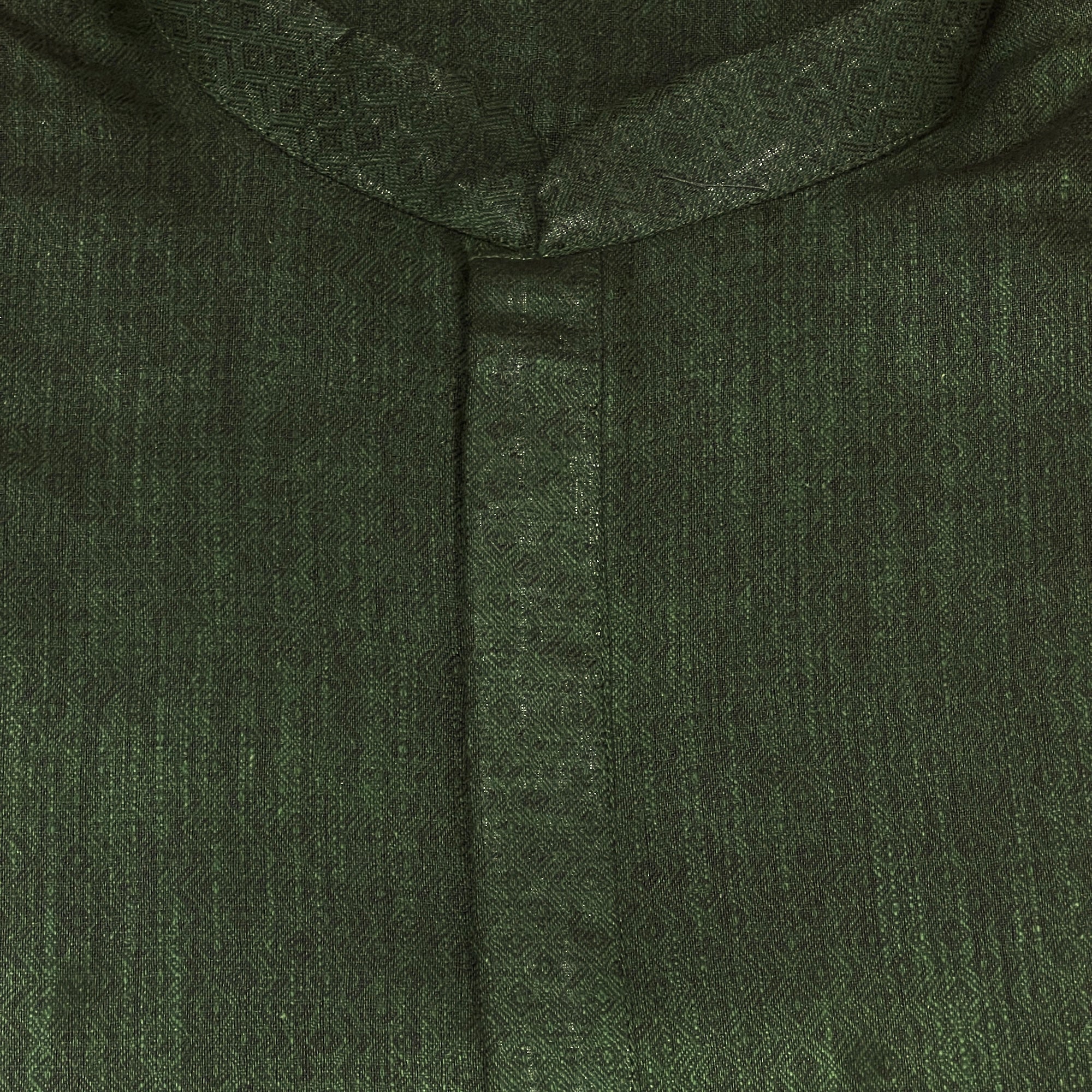 Forest Diamond Linen Kurta - Vintage India NYC