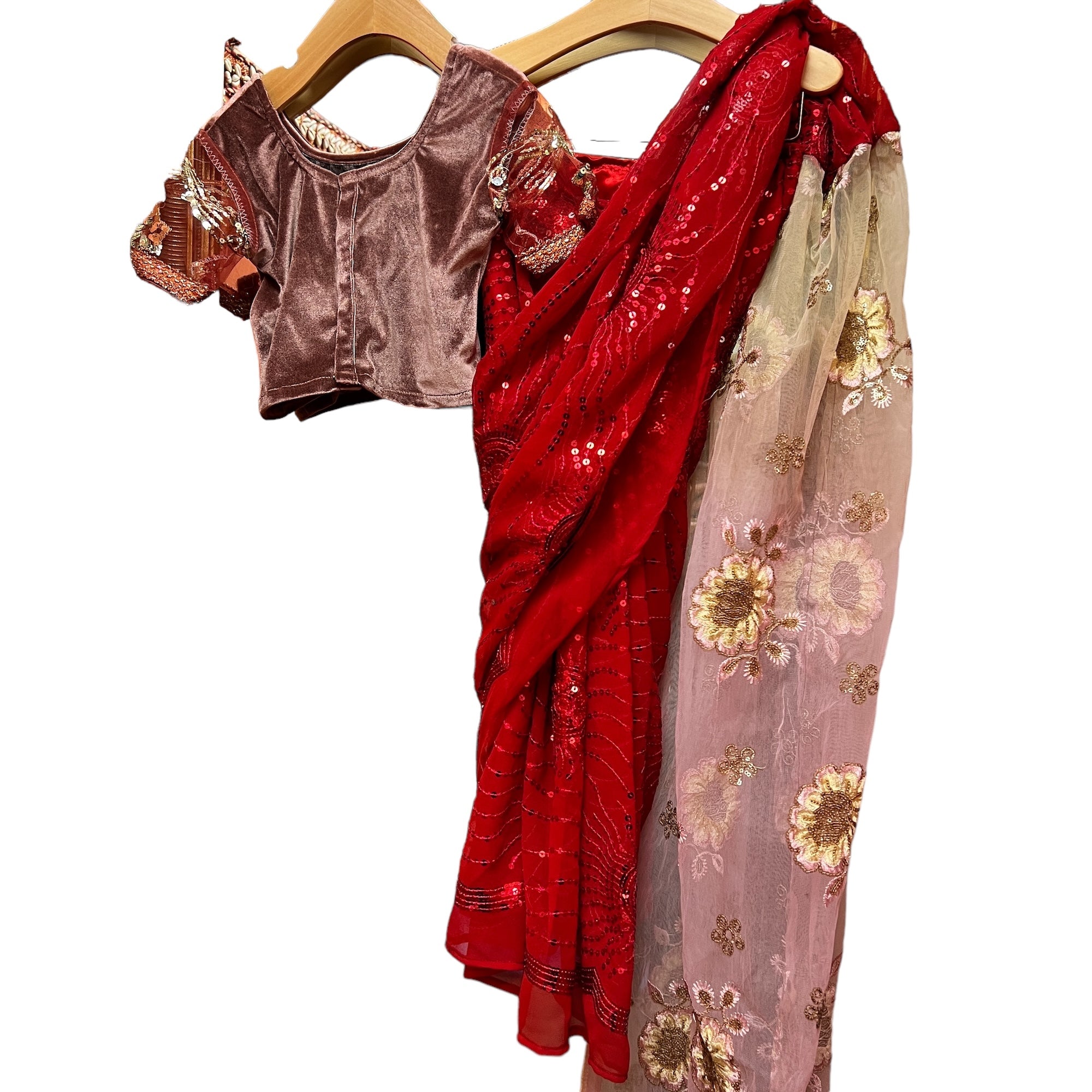 Handmade Girls Sarees-Various - Vintage India NYC