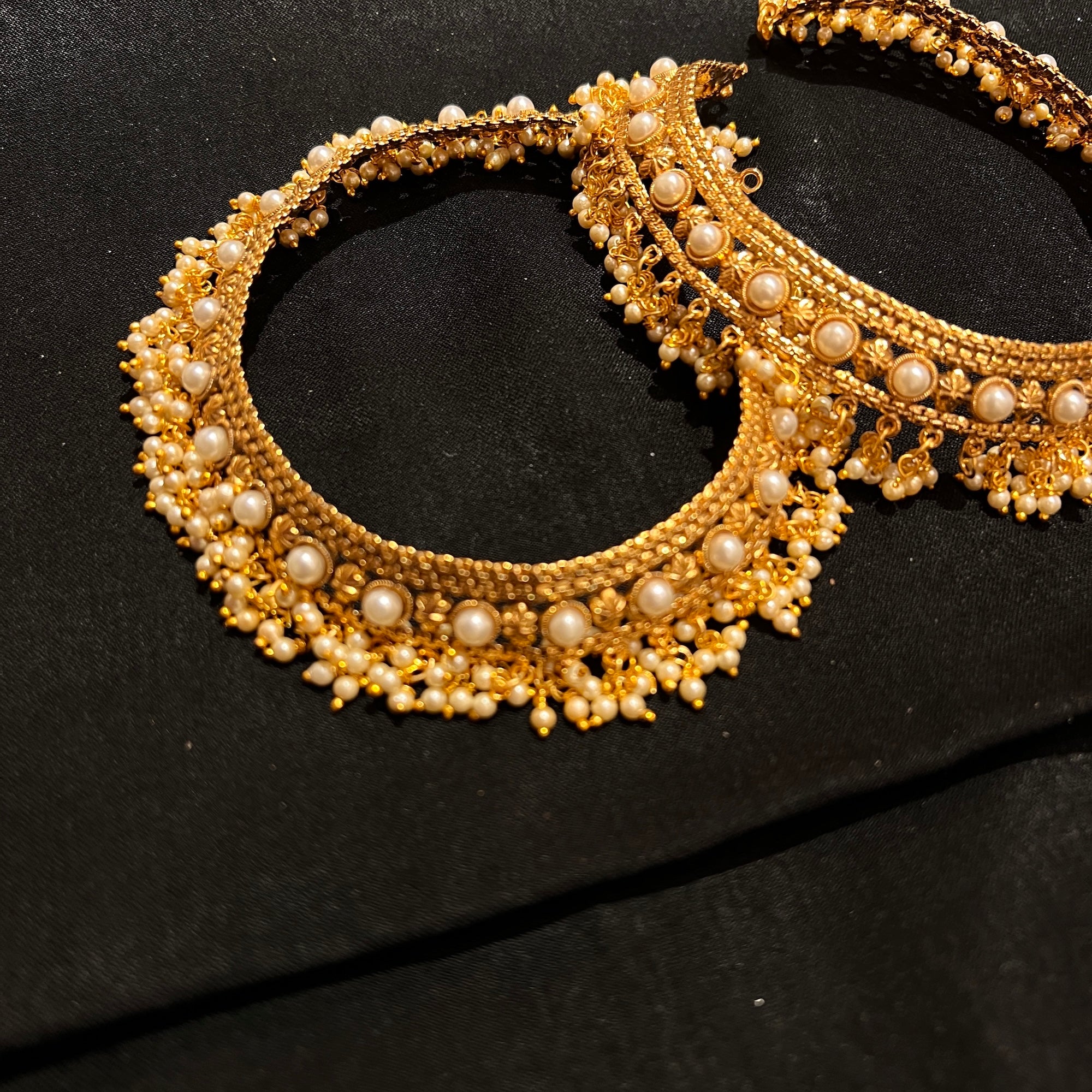 Gold Plate Ankle Bracelets