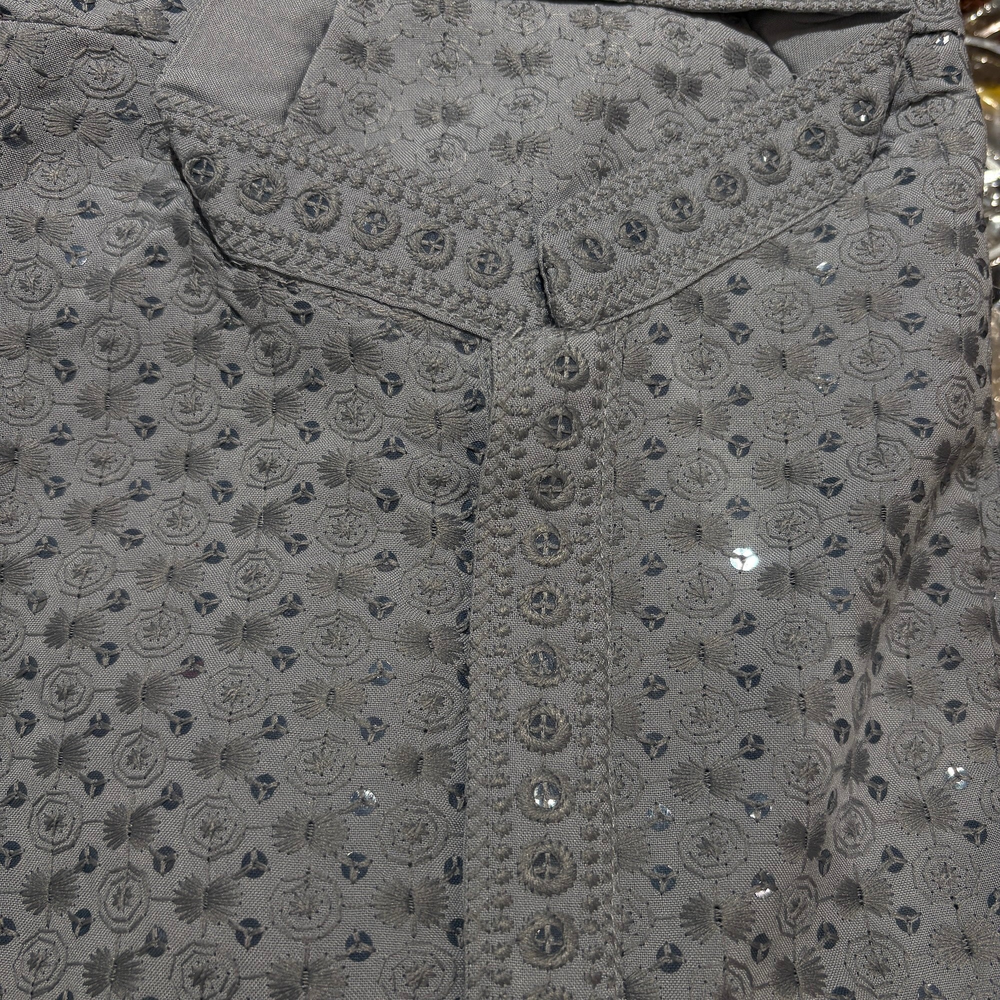 Lucknowi Short Kurta-Colors - Vintage India NYC