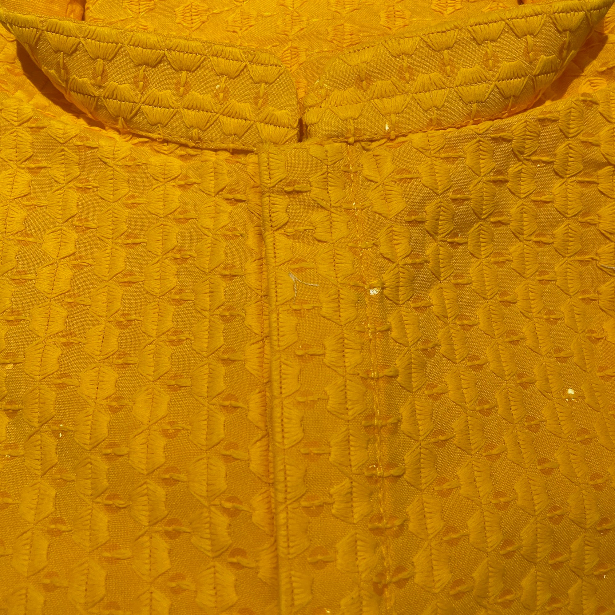 Kurta Set Haldi DNA Sequence Lucknowi