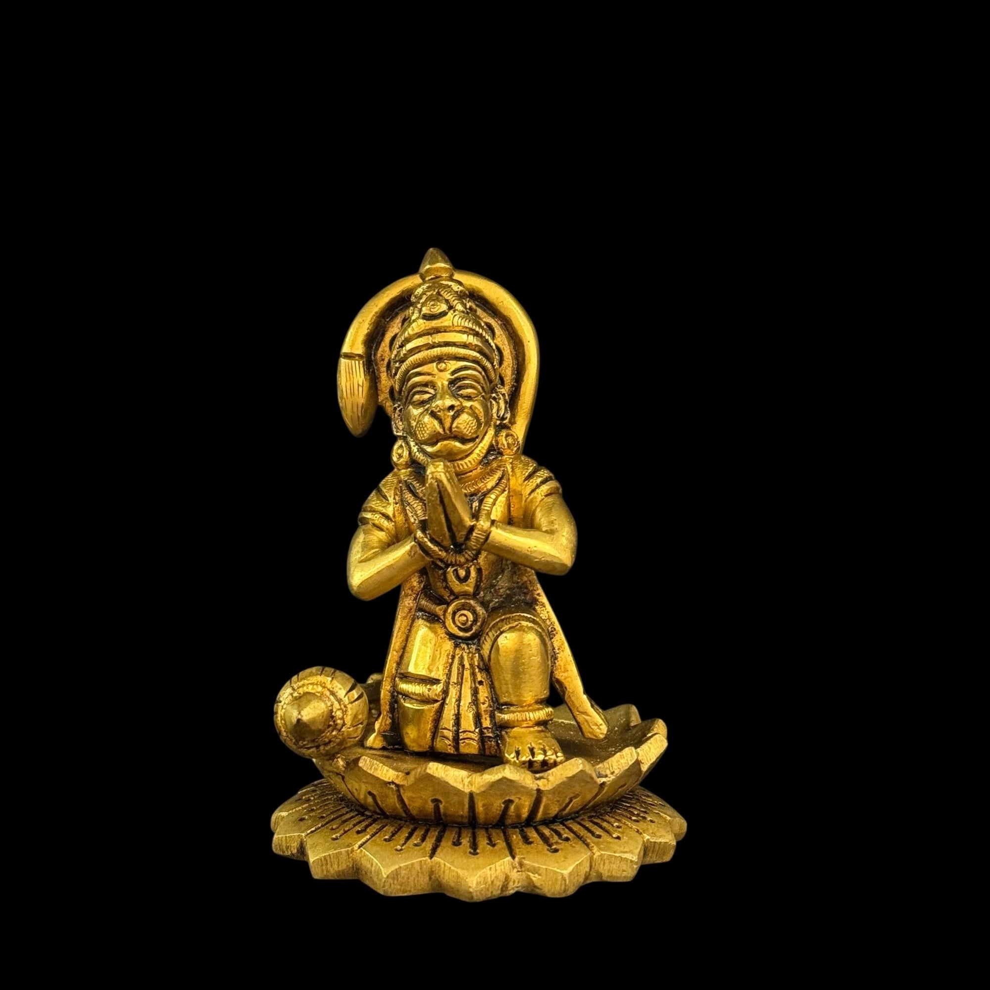 GM Brass Hanuman 602-4.5in