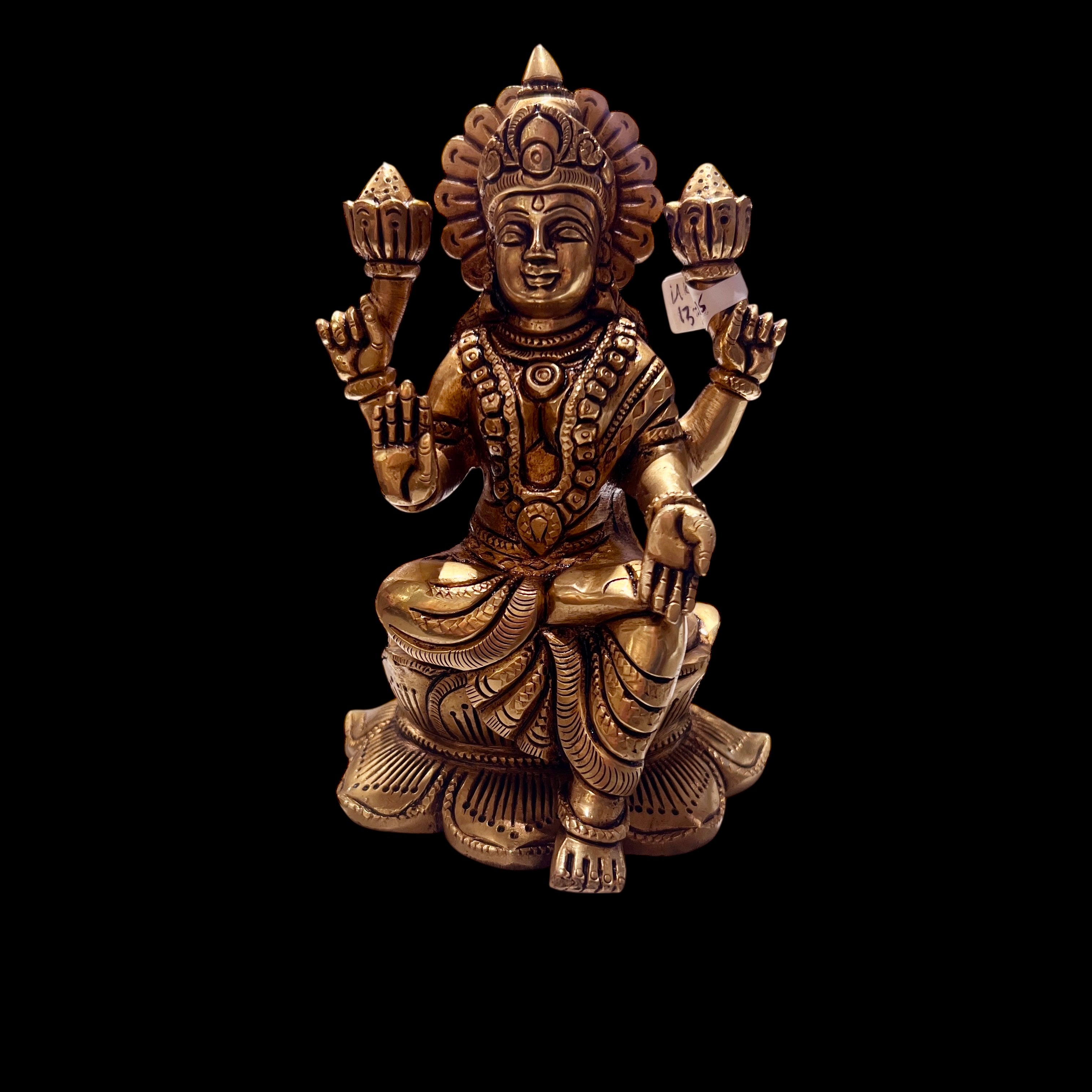 GM Brass Lakshmi 1378 5.75in