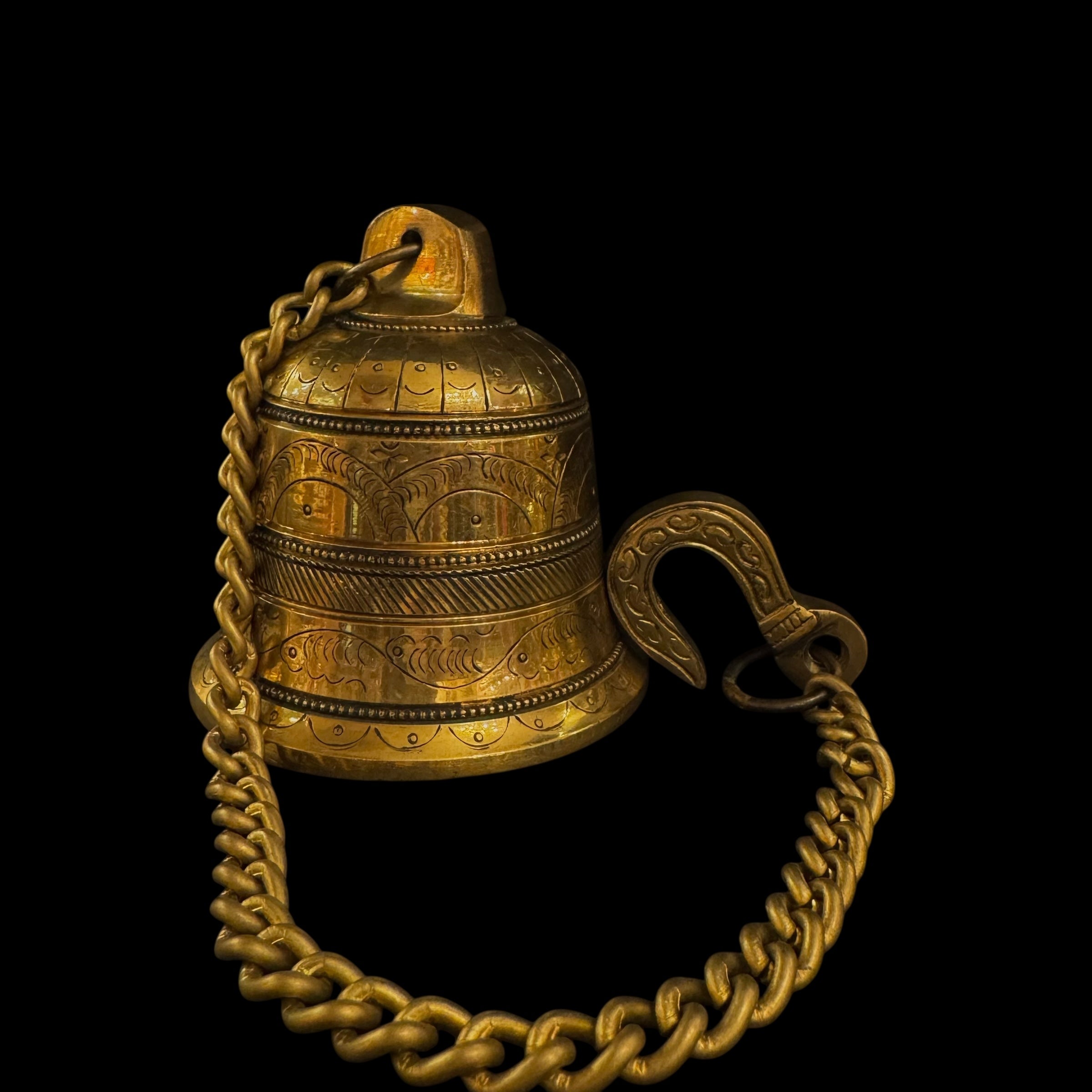 GM Brass Temple Bell 780