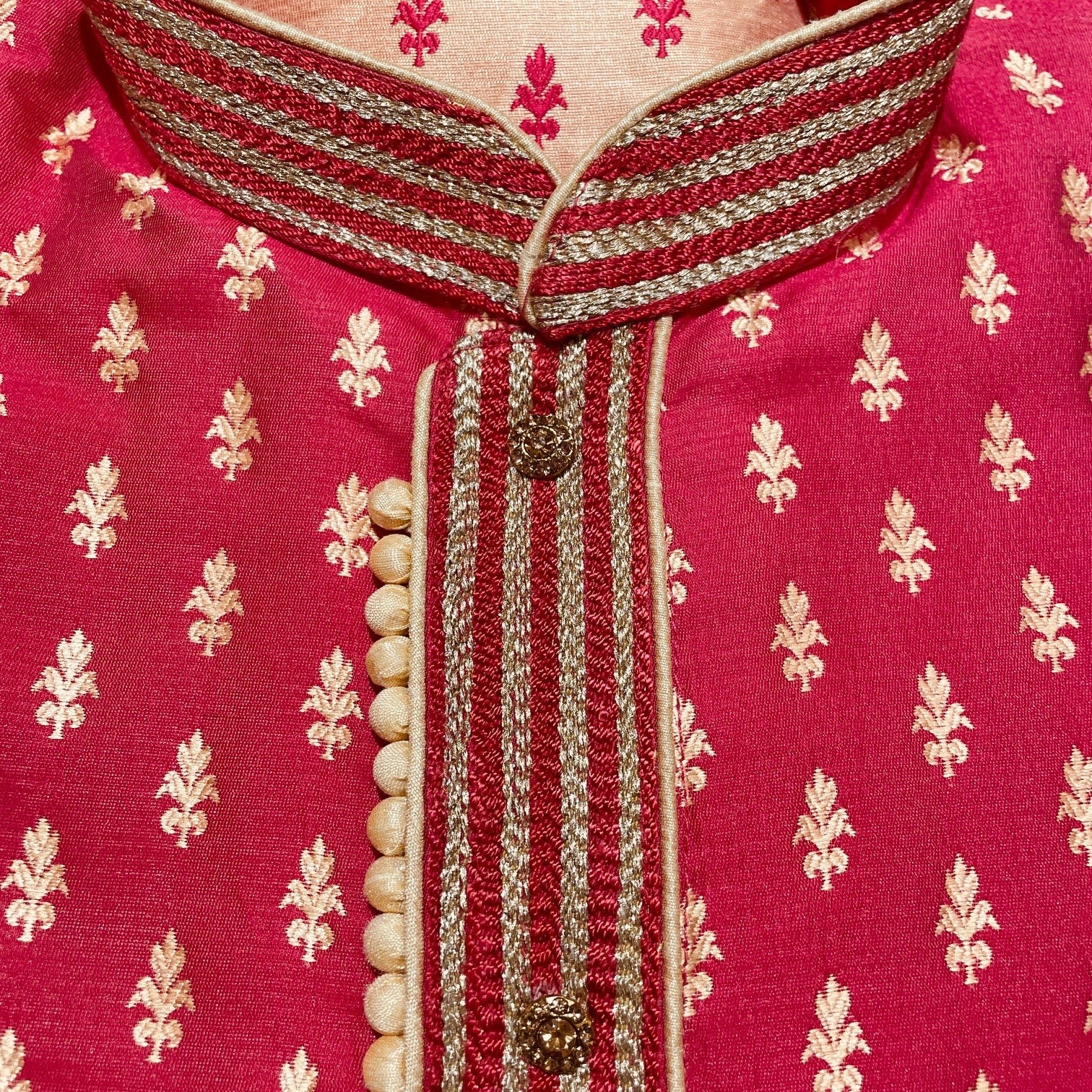 Brocade Kurta Set 2-3 Colors