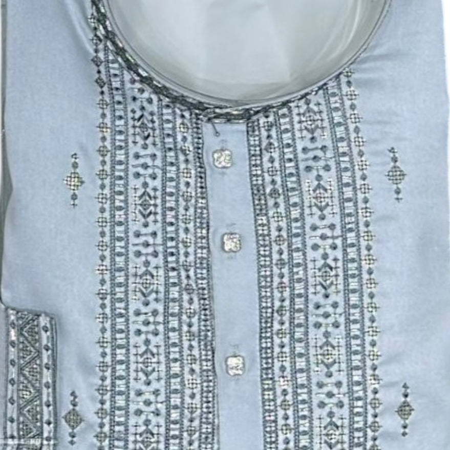 DT Pastel Embroidered Kurta Set-2 Colors