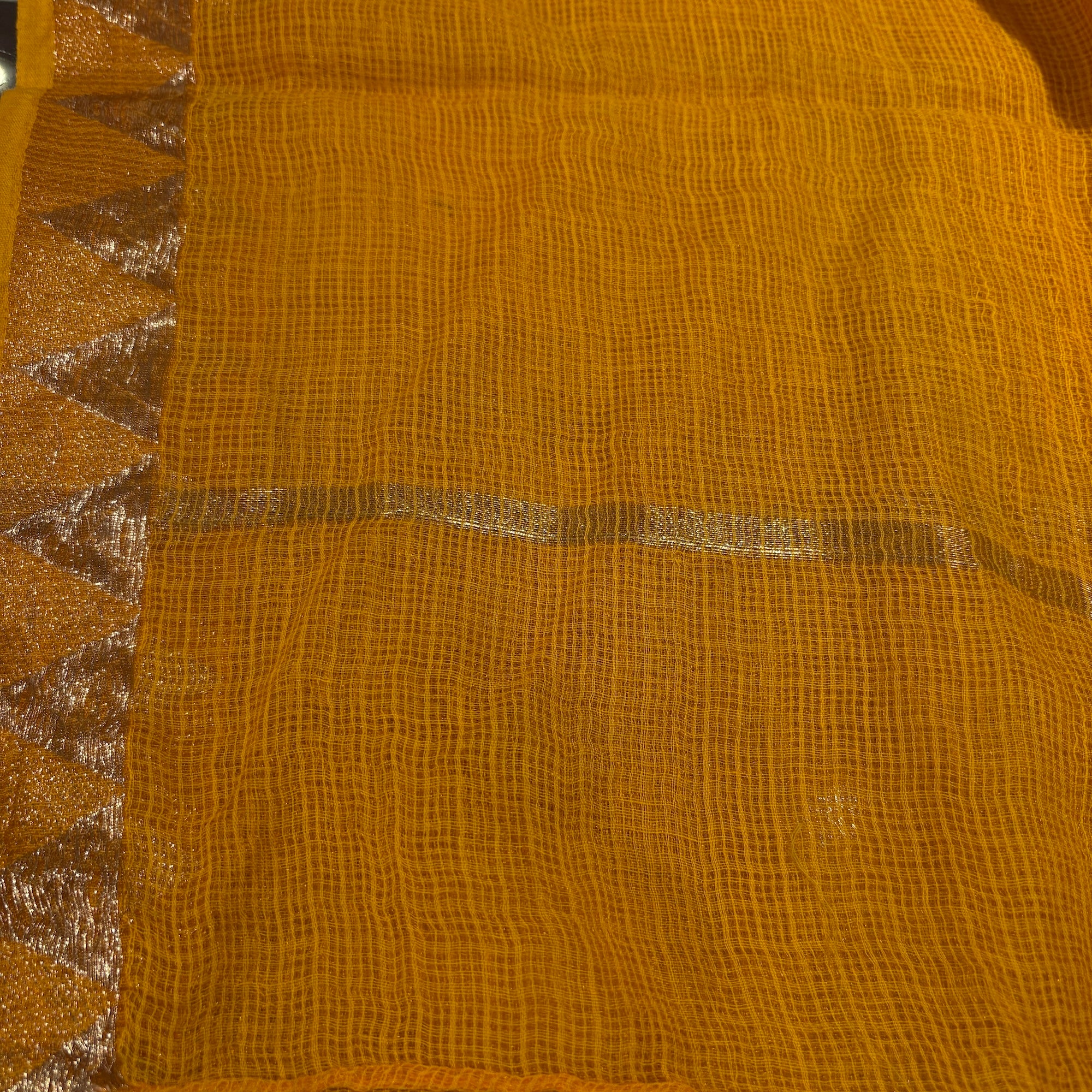 Kota Doriya Cotton Dupatta Scarf -2 colors - Vintage India NYC