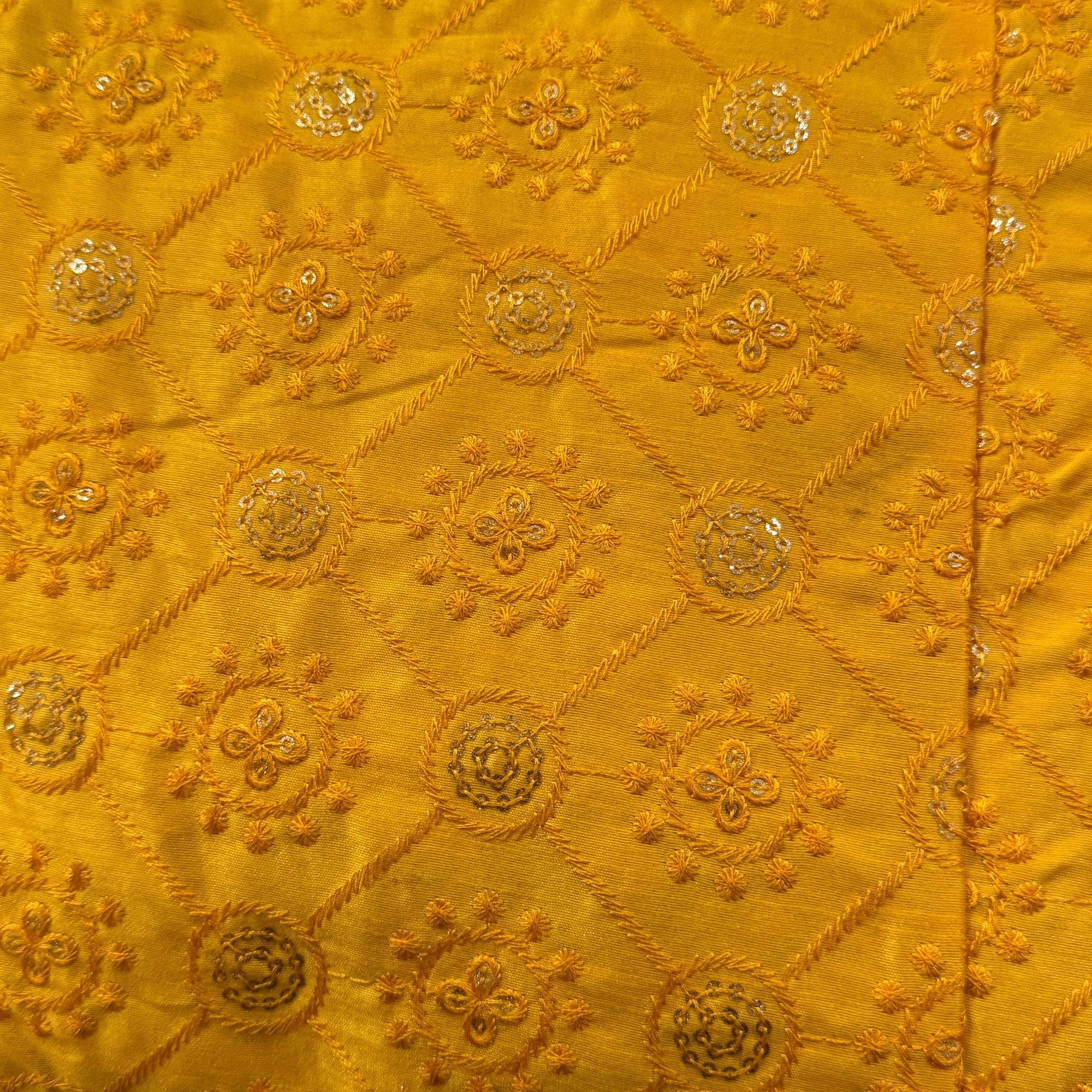 Sun Motif Sequin Lehengas-2 Colors - Vintage India NYC