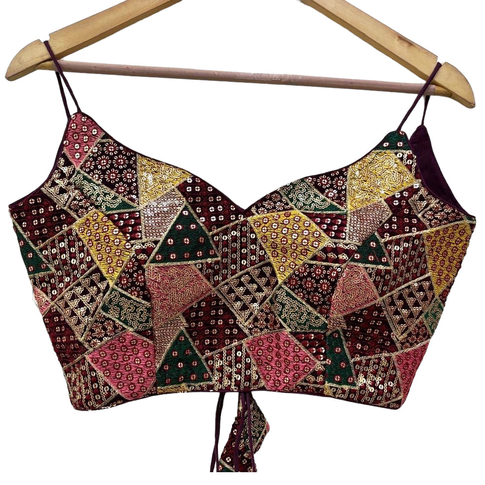 Spaghetti Strap Choli Blouses-Various