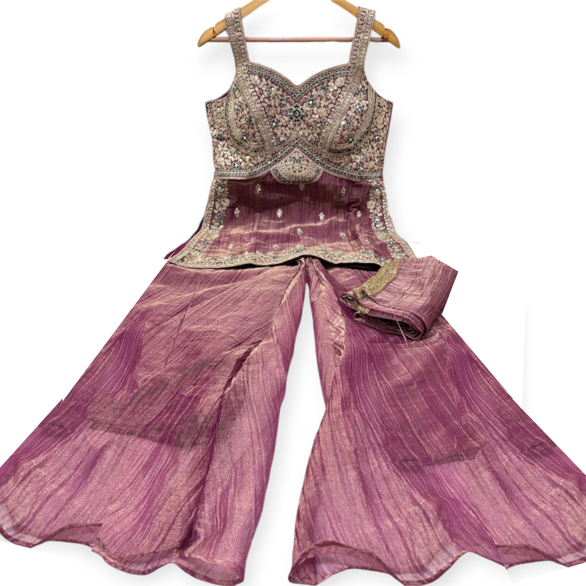 Mauve Pant Set