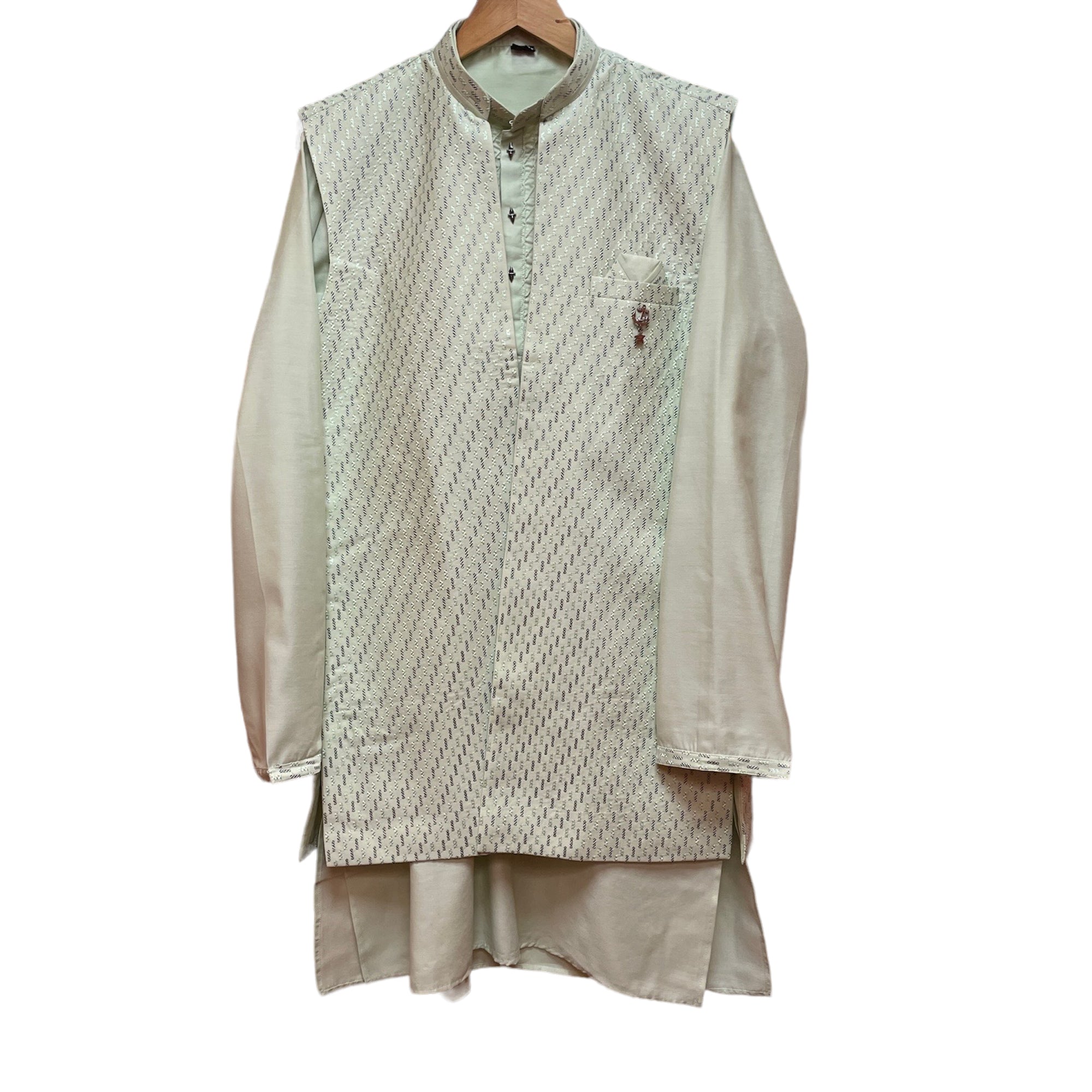 YD Pastel Vest Sets-3 Colors - Vintage India NYC
