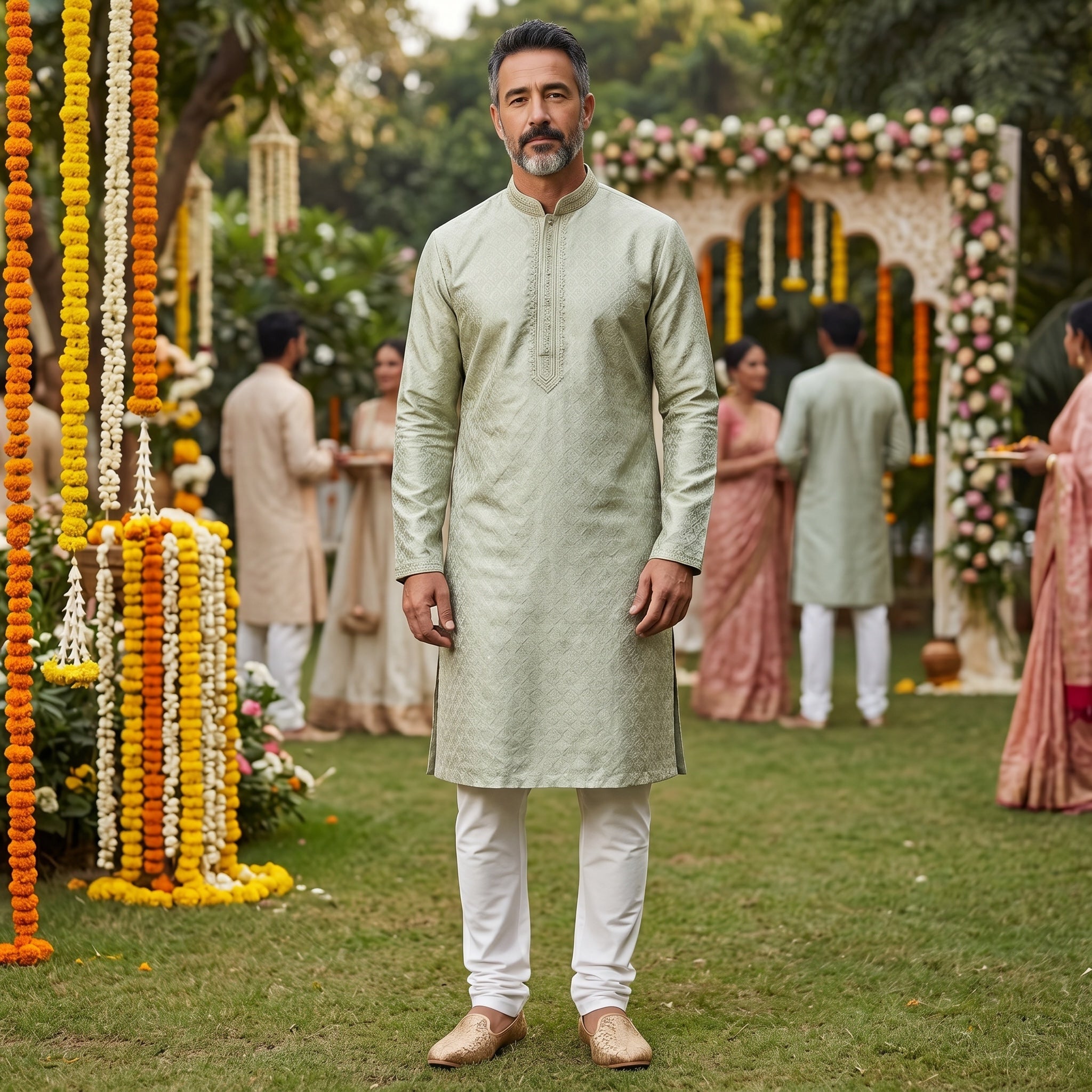 Mint Tile Kurta