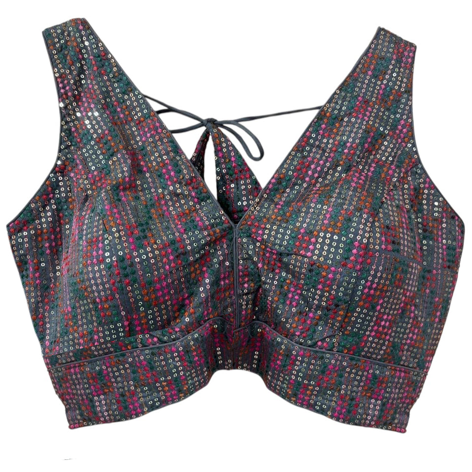 Mini Sequin Choli Blouse-2 Colors