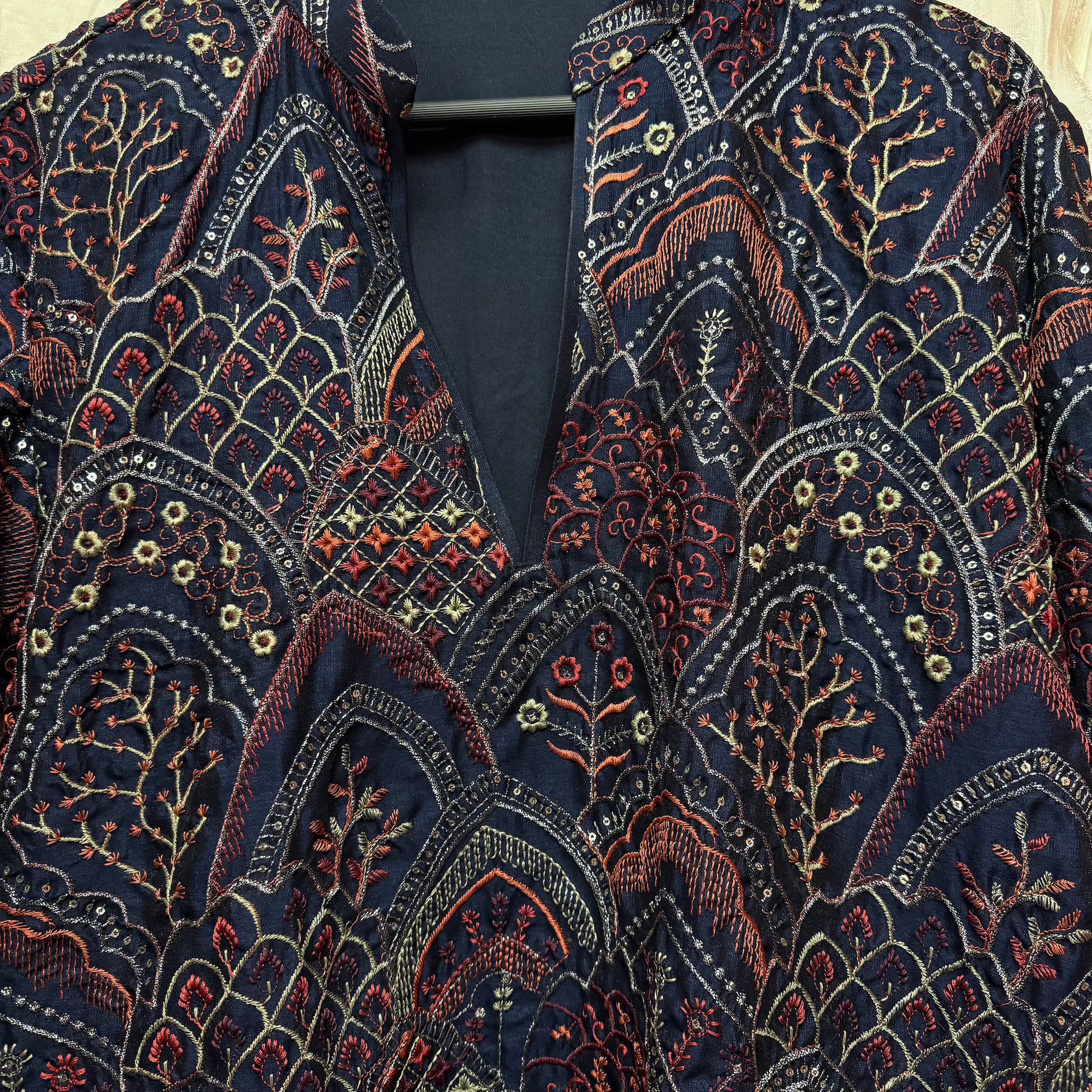 Heavy Embroidered Kurta-Colors
