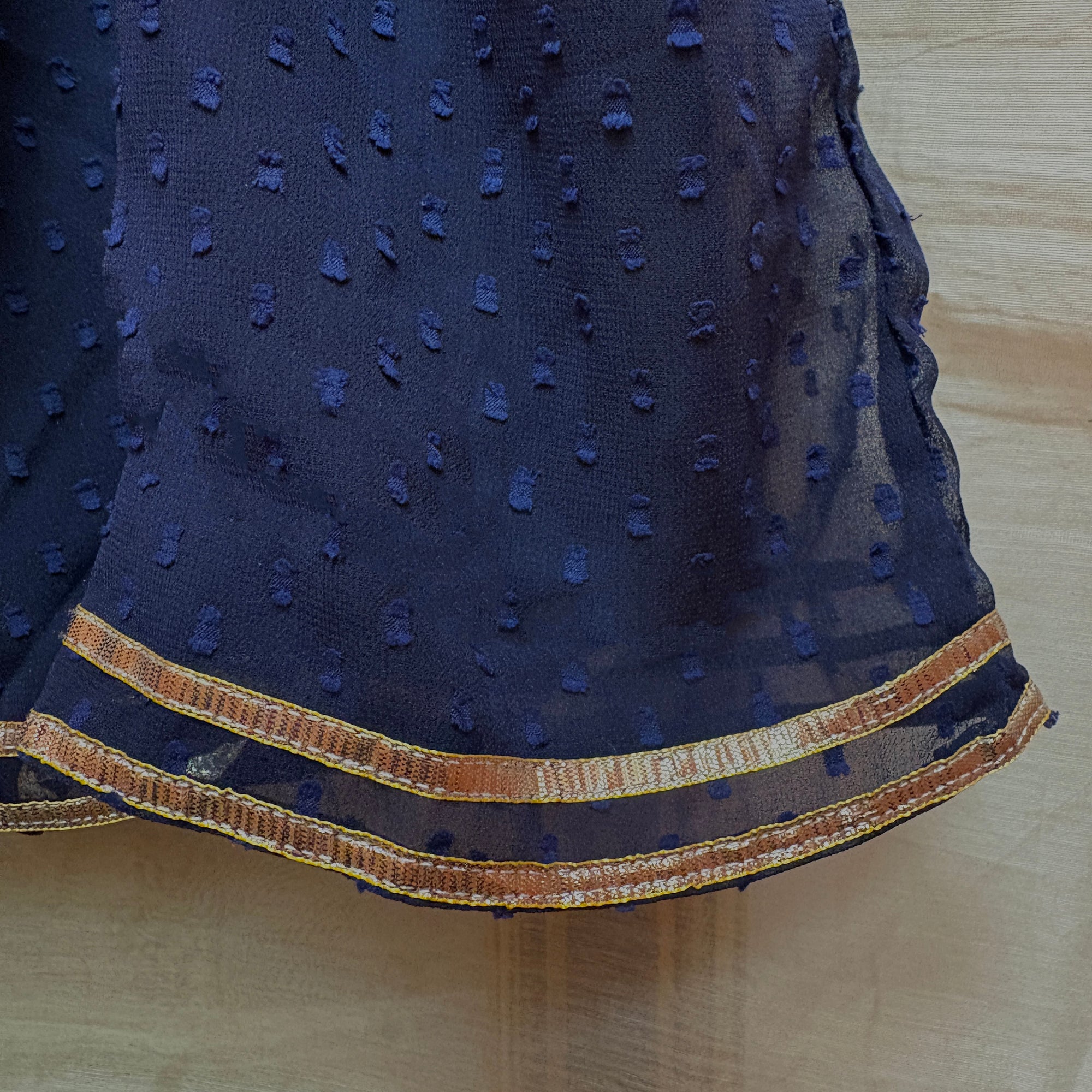 Sheer Dot Wide Leg Pants-Colors