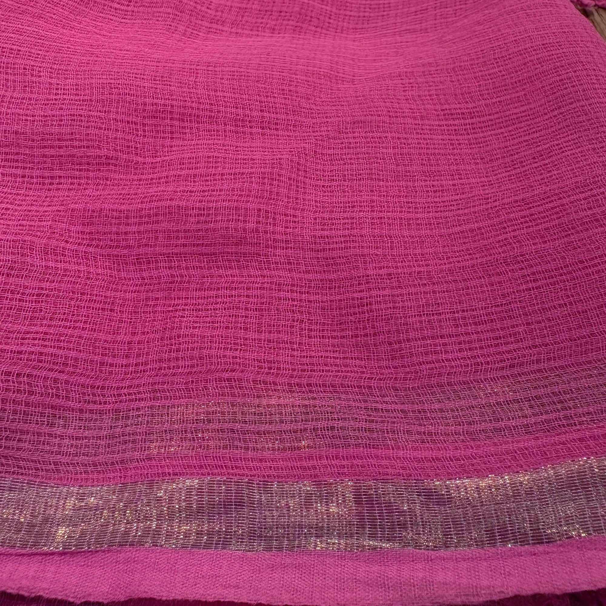 Kota Doriya Cotton Dupatta Scarf -2 colors - Vintage India NYC