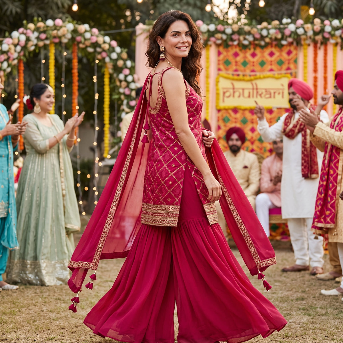 Diamond Sharara Sets-Colors