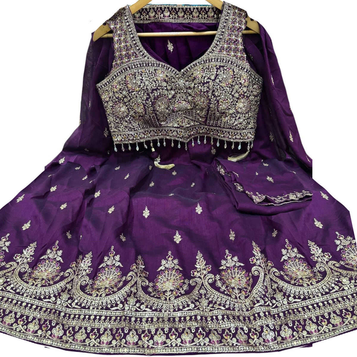 Jeweltone Lehenga Sets-Colors