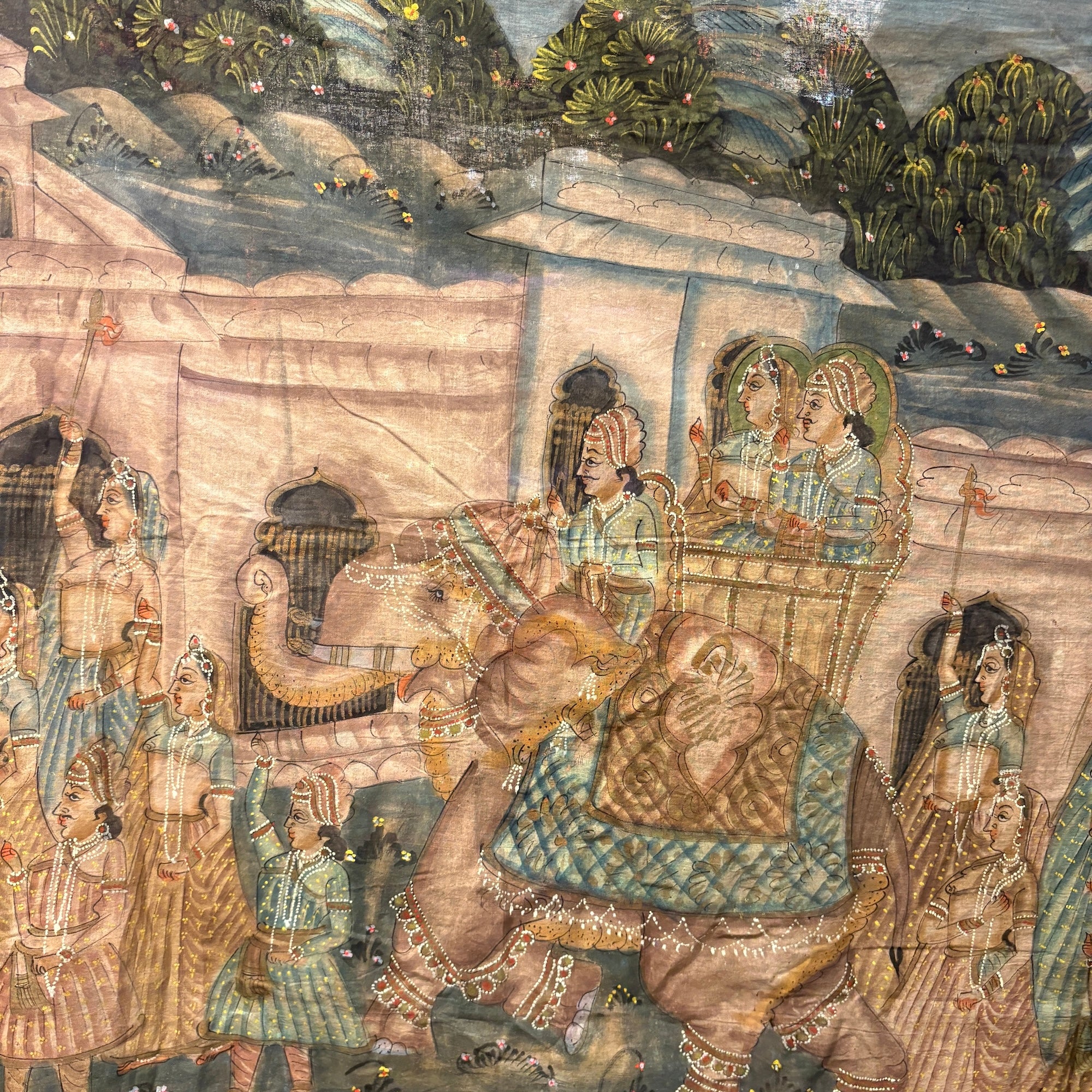 Rajasthani Wall Hanging - Vintage India NYC