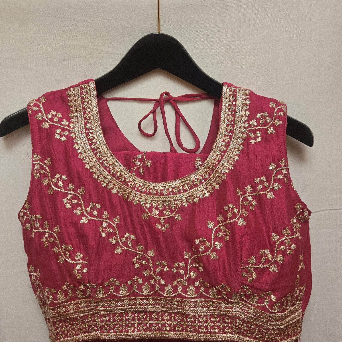 DT Round Neck Embroidered Lehengas-Colors