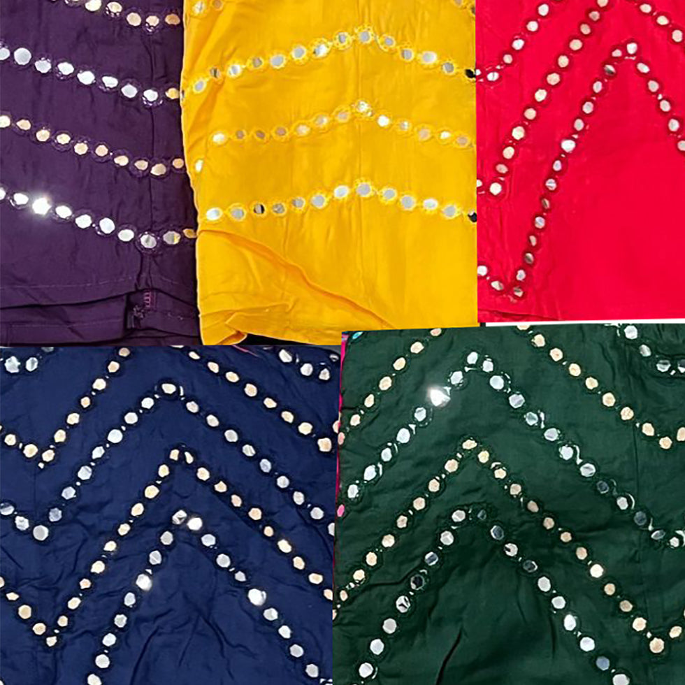 DT Sequin Flaired Skirts-Many Colors - Vintage India NYC