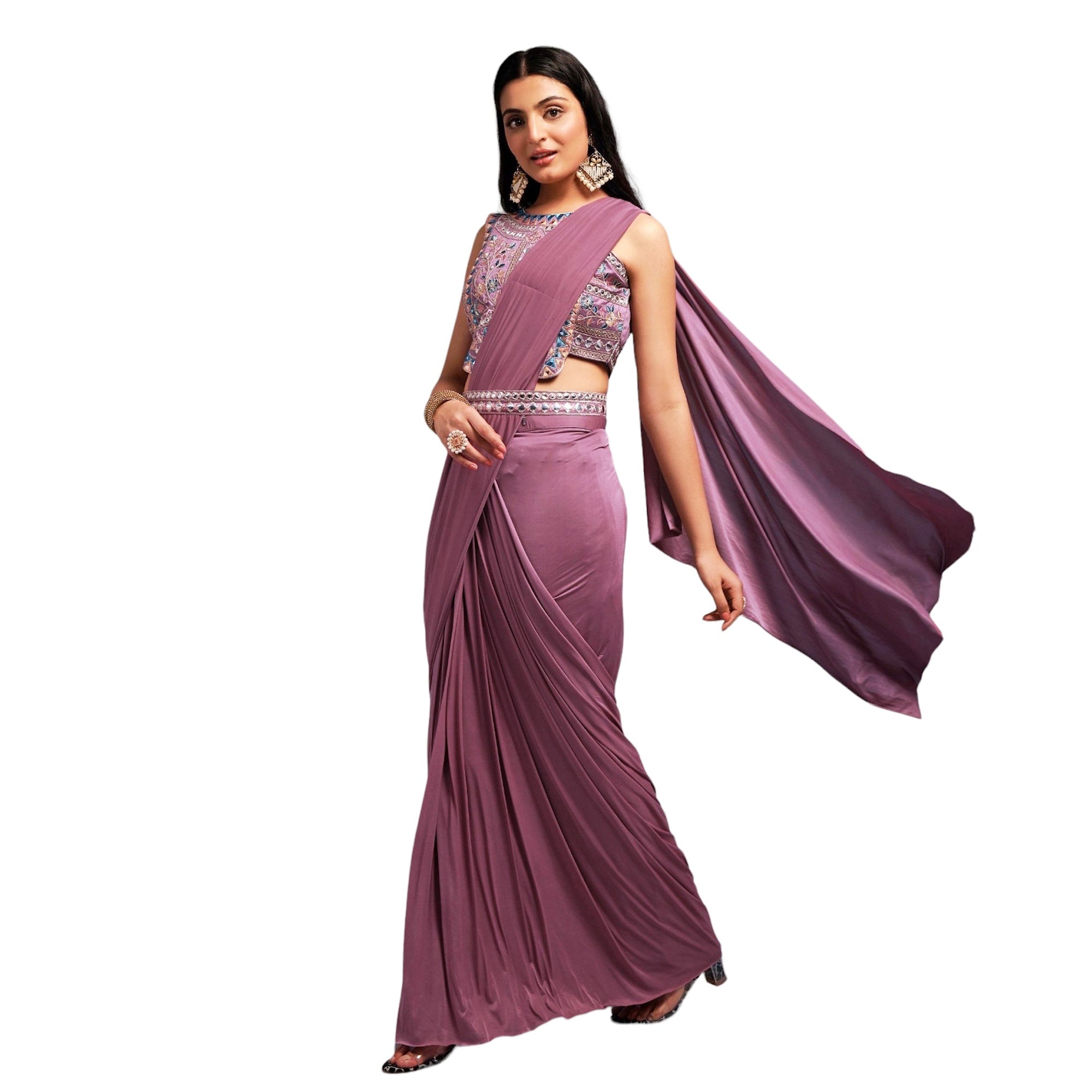 Readymade Sarees-3 Colors