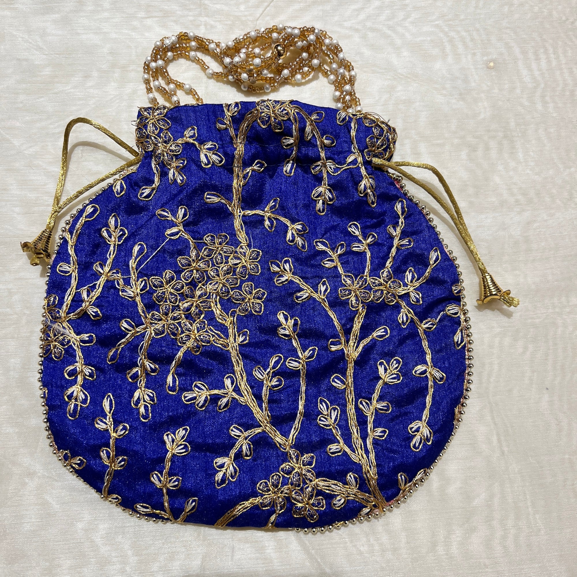 Floral Potli Bags-Many Colors