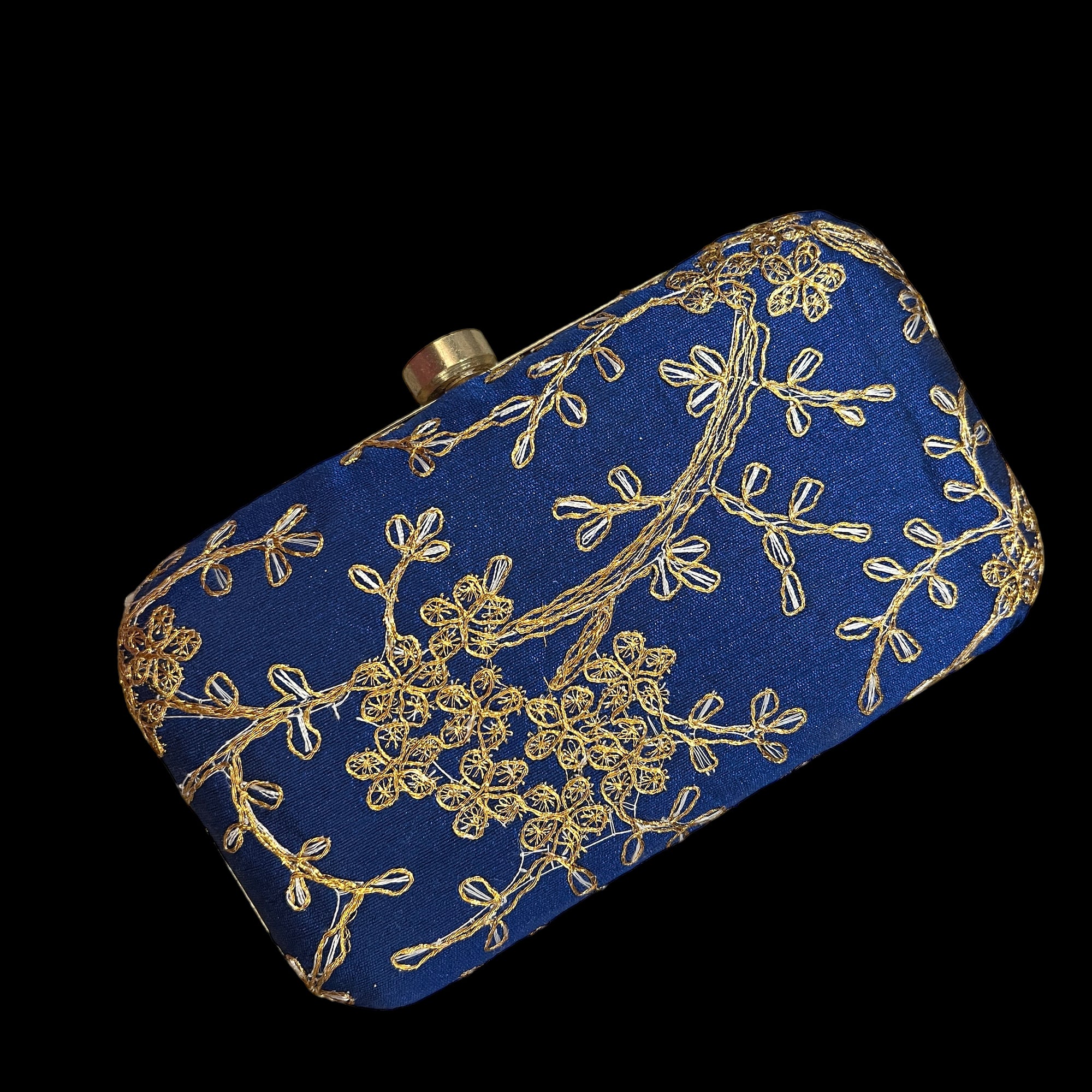 Embroidered Clutch Purse-Many Colors - Vintage India NYC