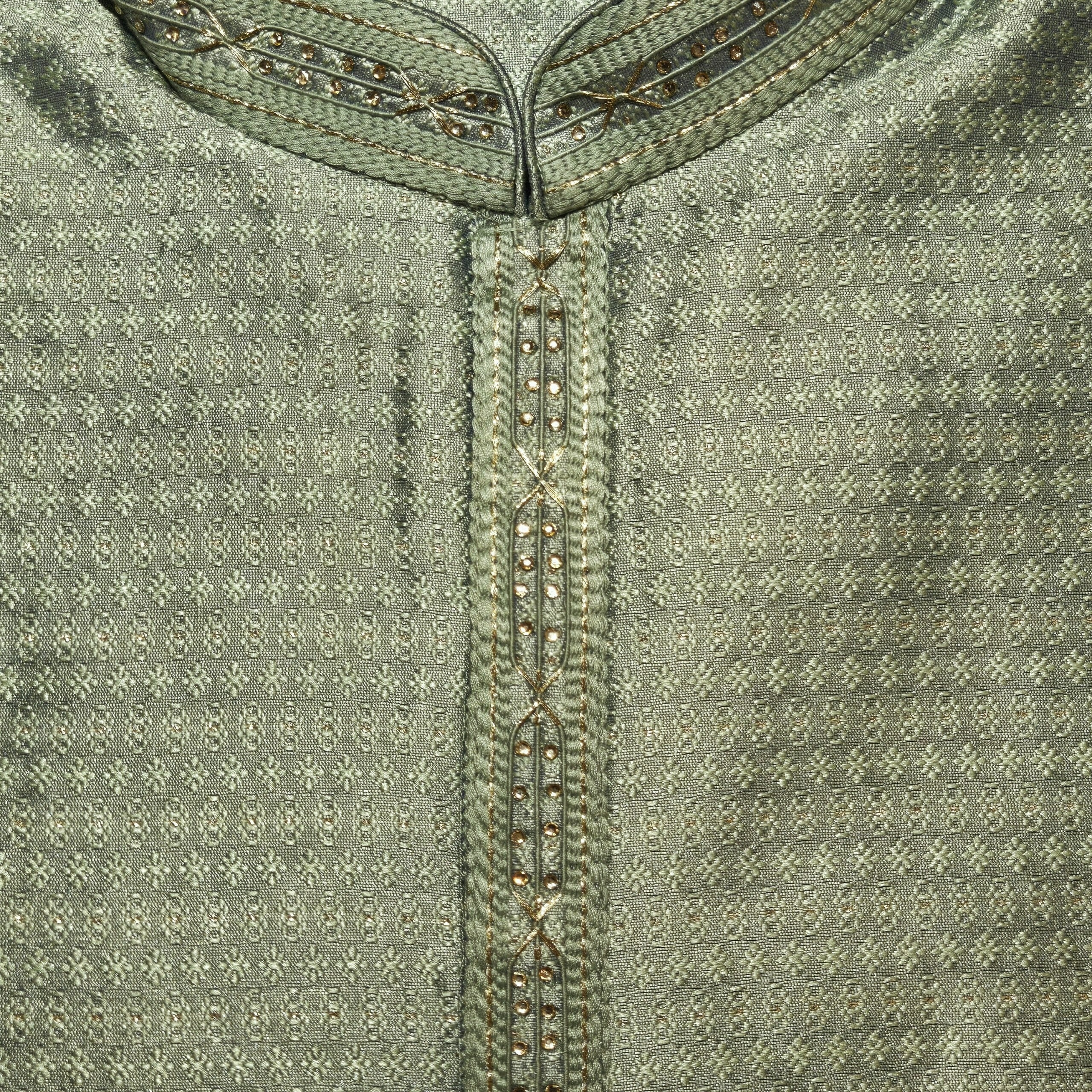 Brocade Dot Kurtas-Colors - Vintage India NYC