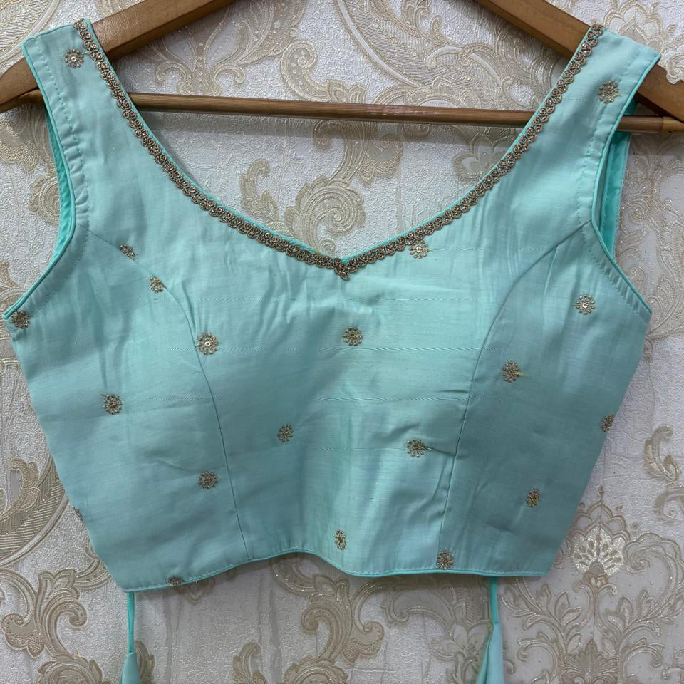 Embroidered Flower Blouse-Size 32- Colors