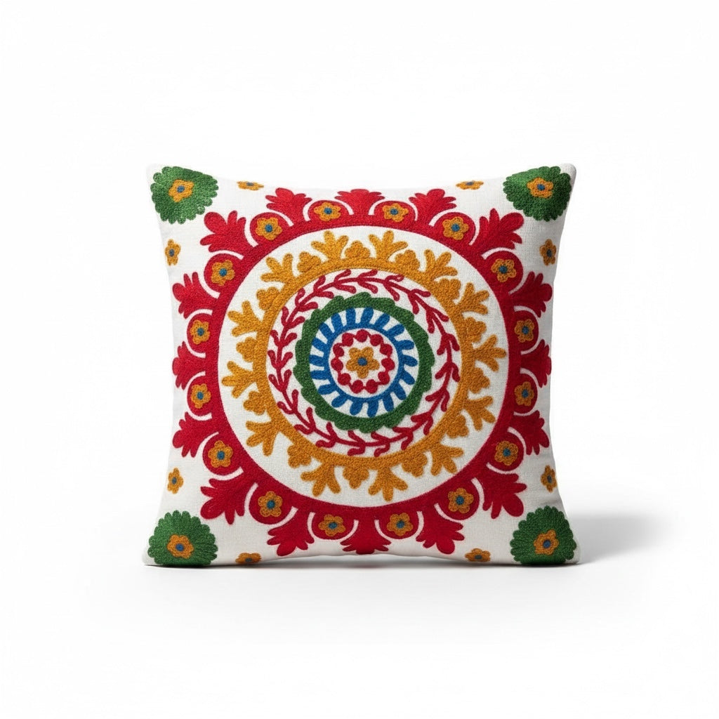 Cotton Embroidered Suzani Pillow Covers -Various