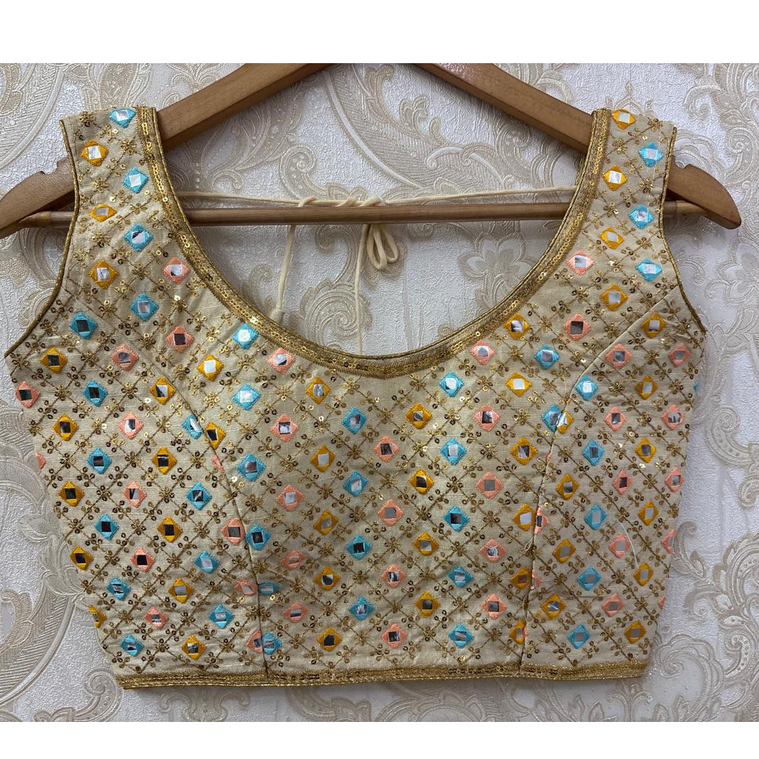 Mirrored Choli Blouse- Many Colors