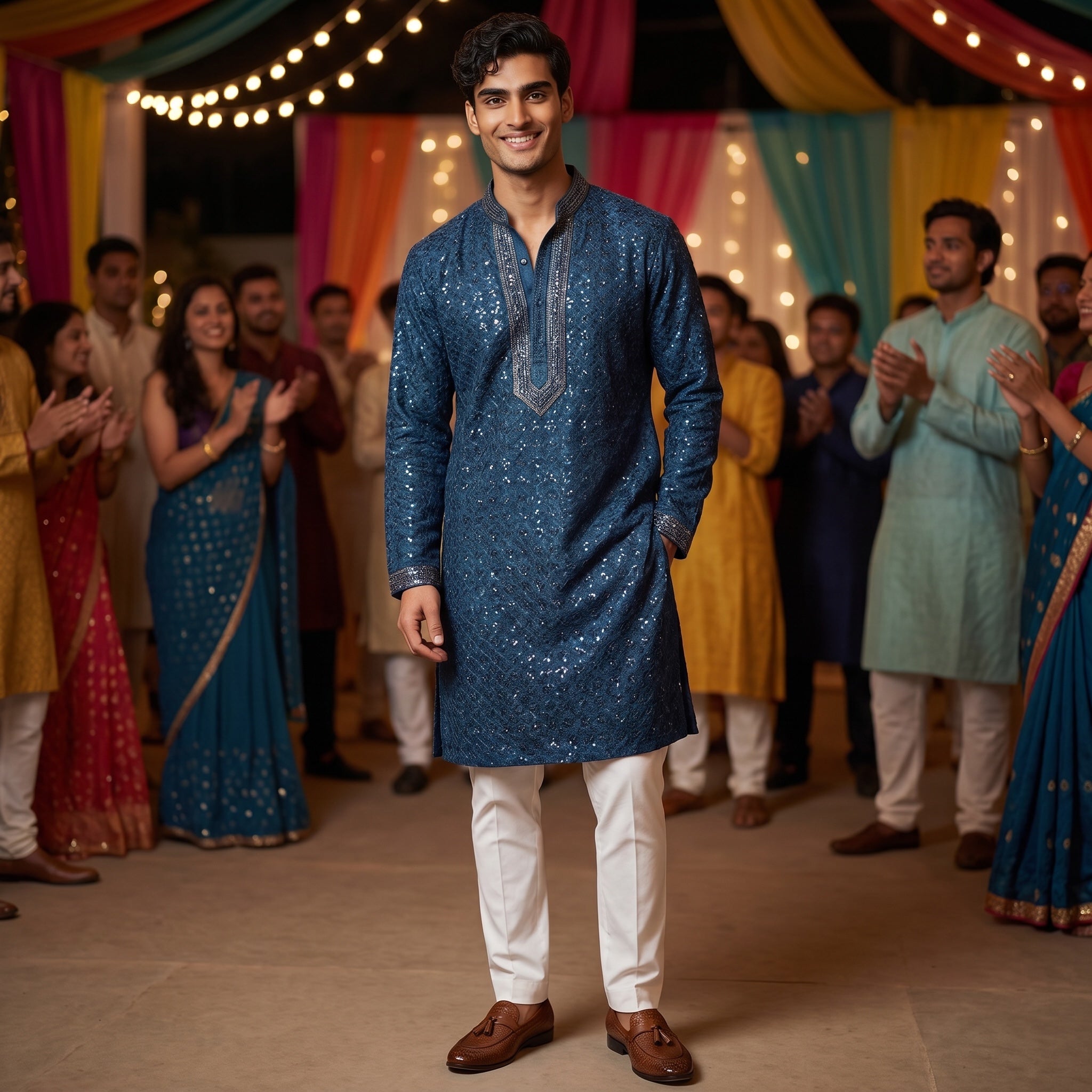 DT Lucknowi Kurtas 2-Colors - Vintage India NYC