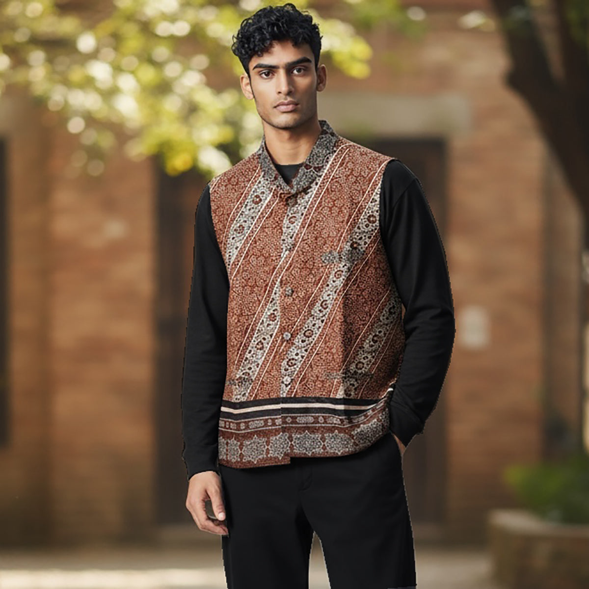 VM Saree Nehru/Modi Vest