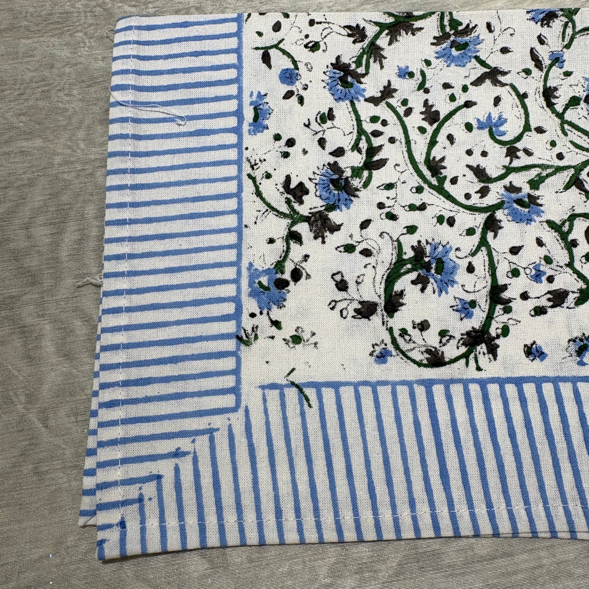 Hand Blockprint Napkins -4 Styles