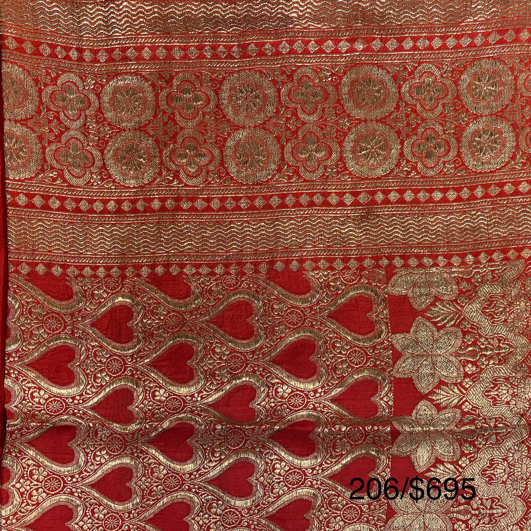 Vintage Banarasi Saree 206 - Vintage India NYC