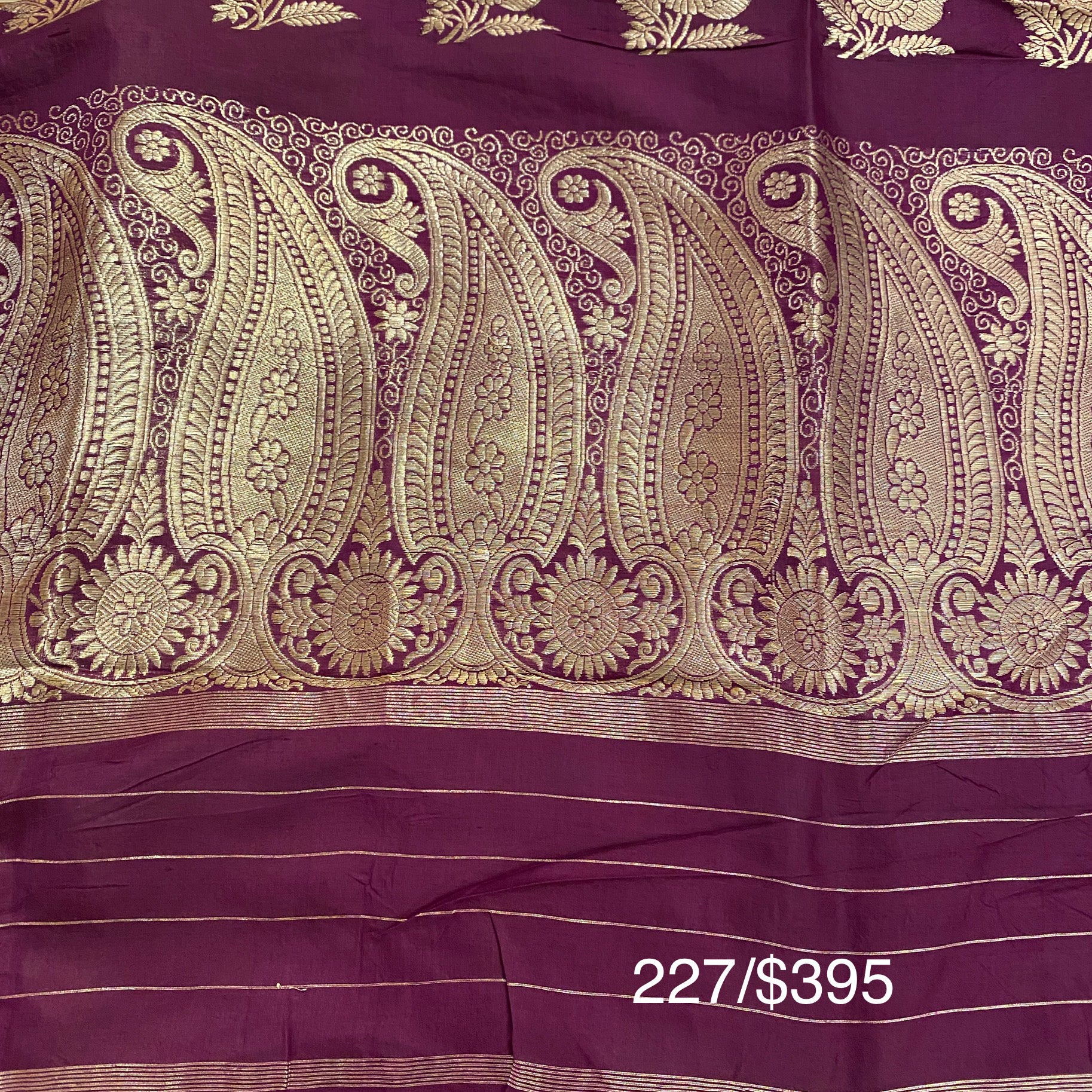 Vintage Banarasi Saree 227 - Vintage India NYC