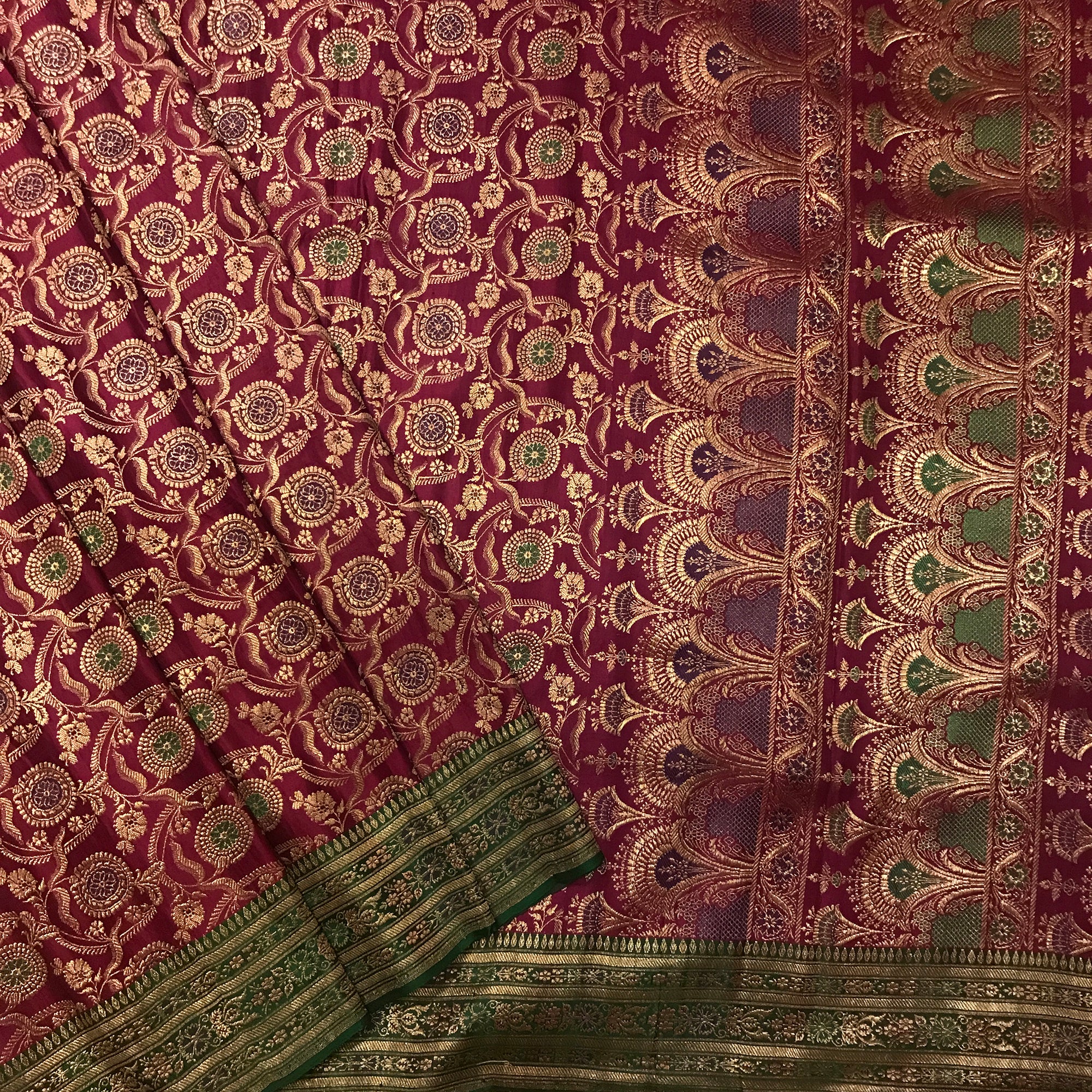 Vintage Banarasi Saree 307 - Vintage India NYC