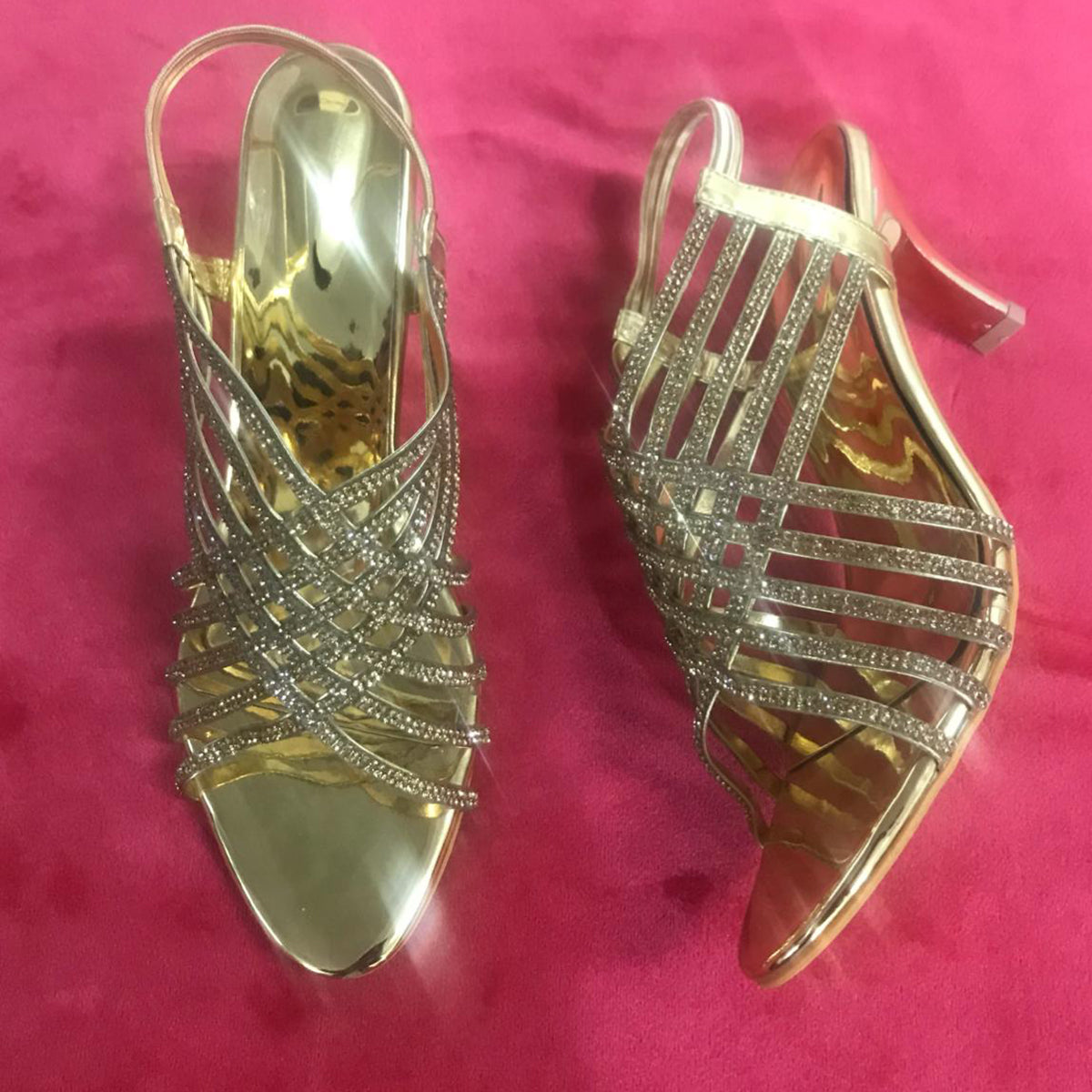 DT Gold Sandals4 - Vintage India NYC