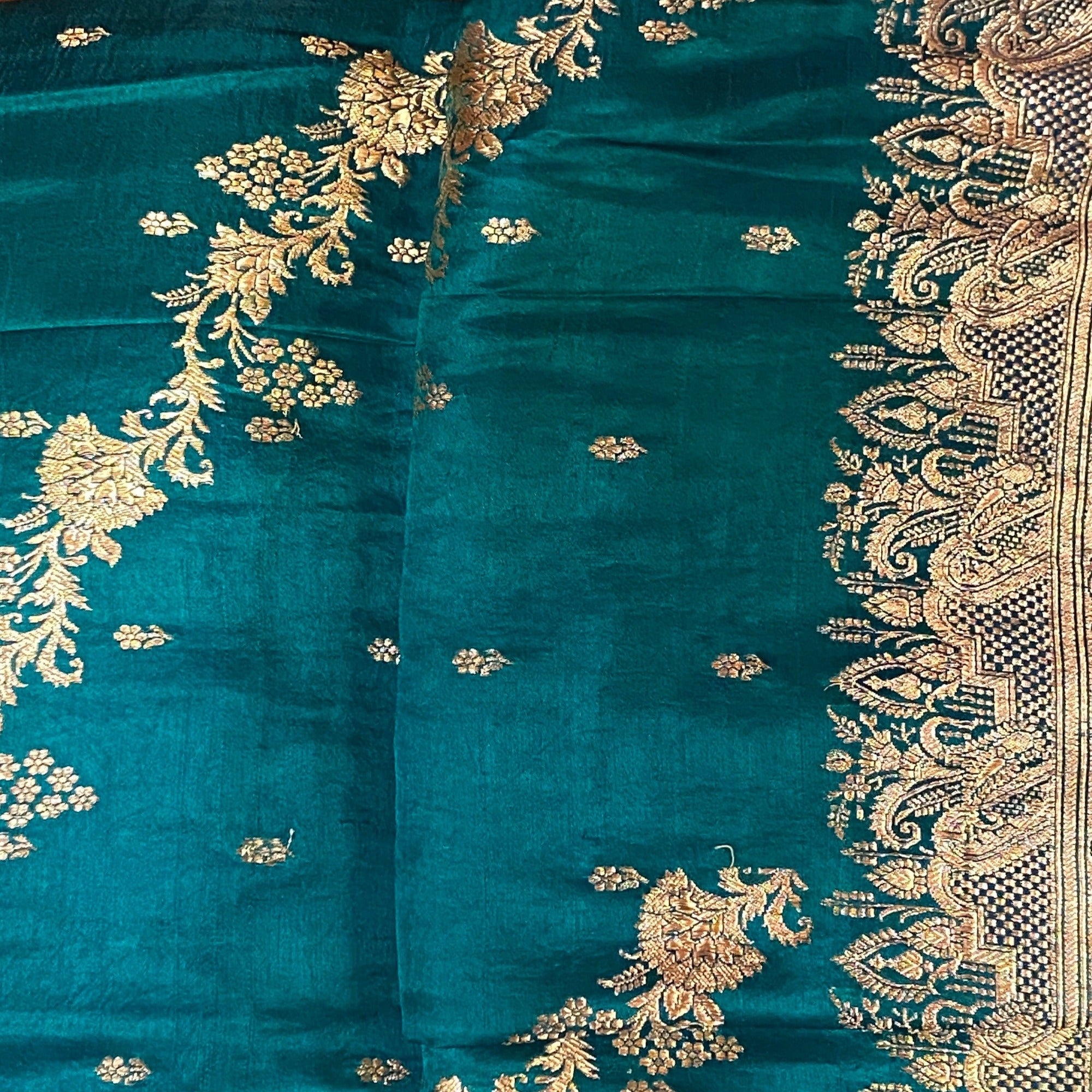 Vintage Banarasi Saree 621 - Vintage India NYC