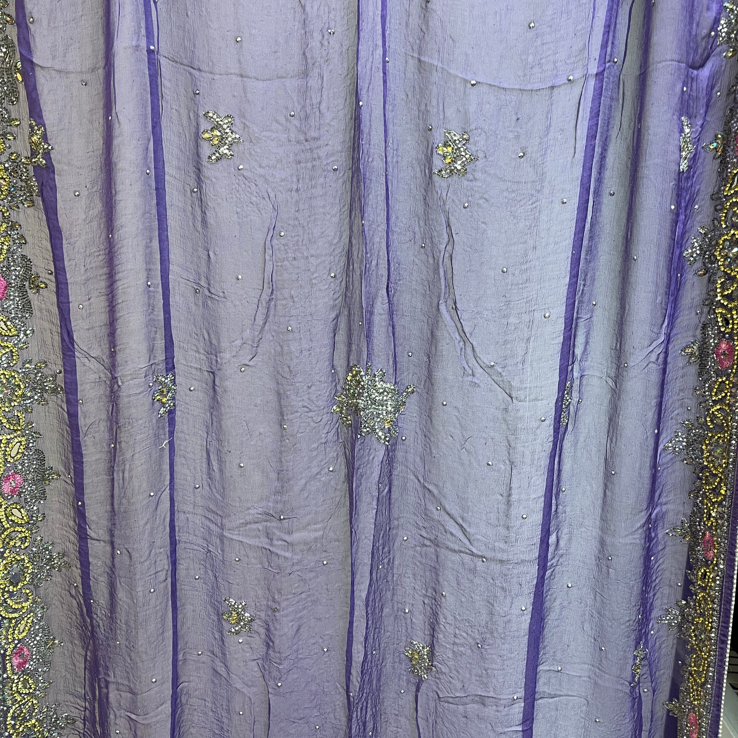 Single Fancy Curtains - 8 Styles - Vintage India NYC