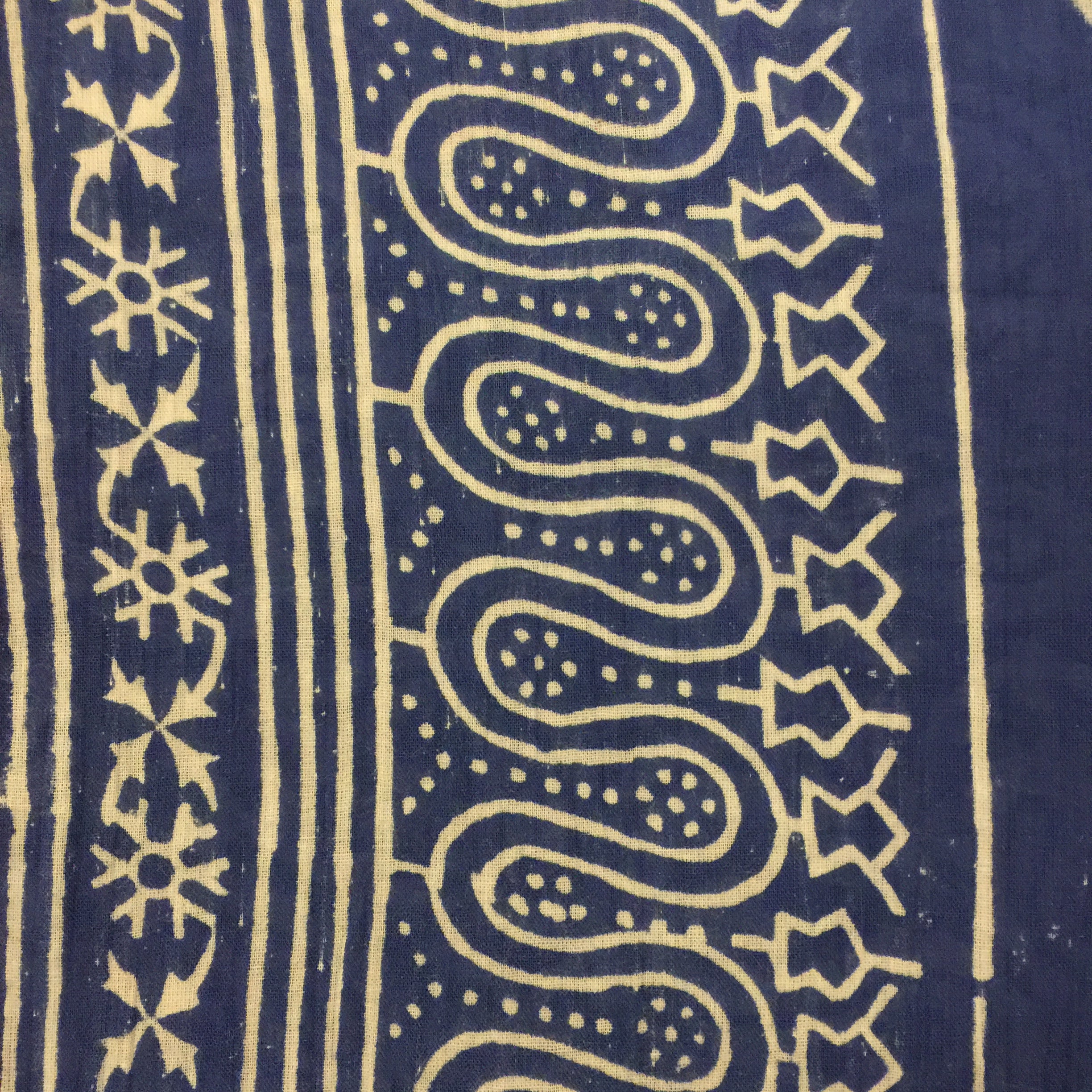 SC Reversible Blockprint Duvet Covers - Indigo - Vintage India NYC