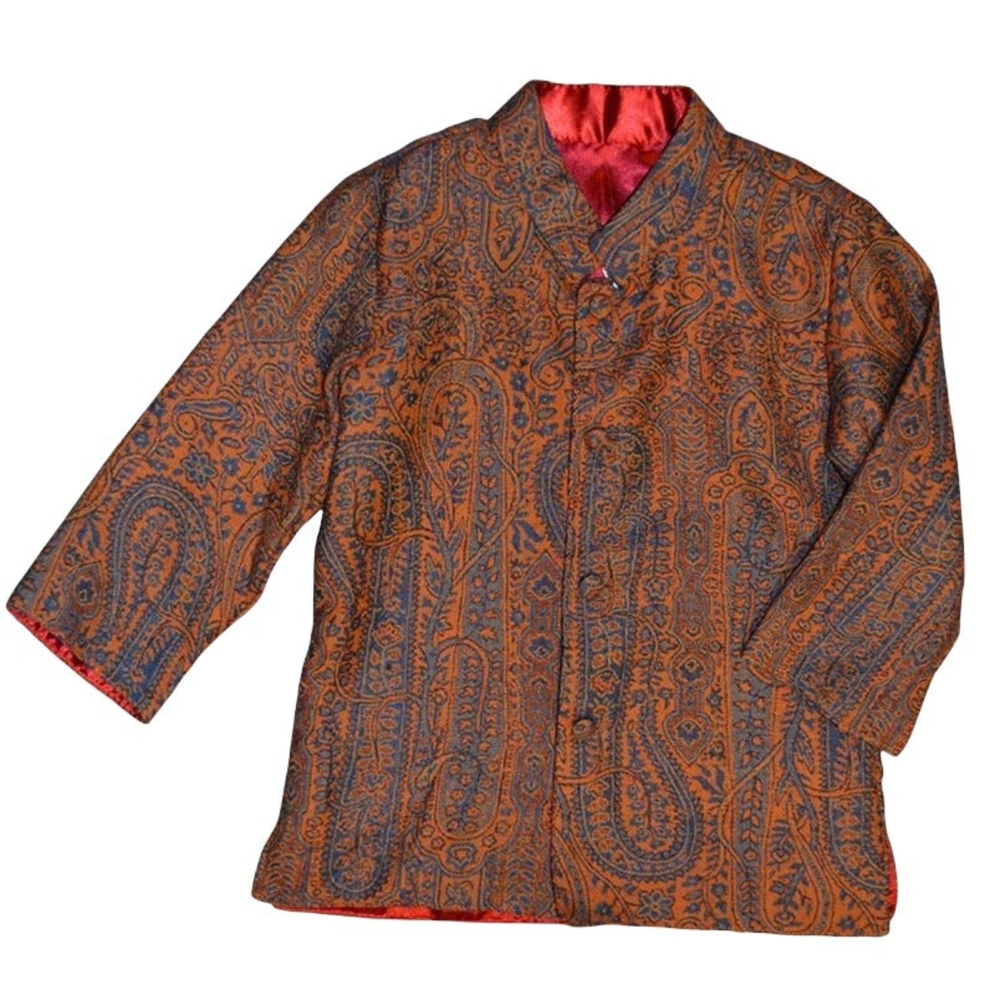 Woolen paisley children's jacket - Vintage India NYC