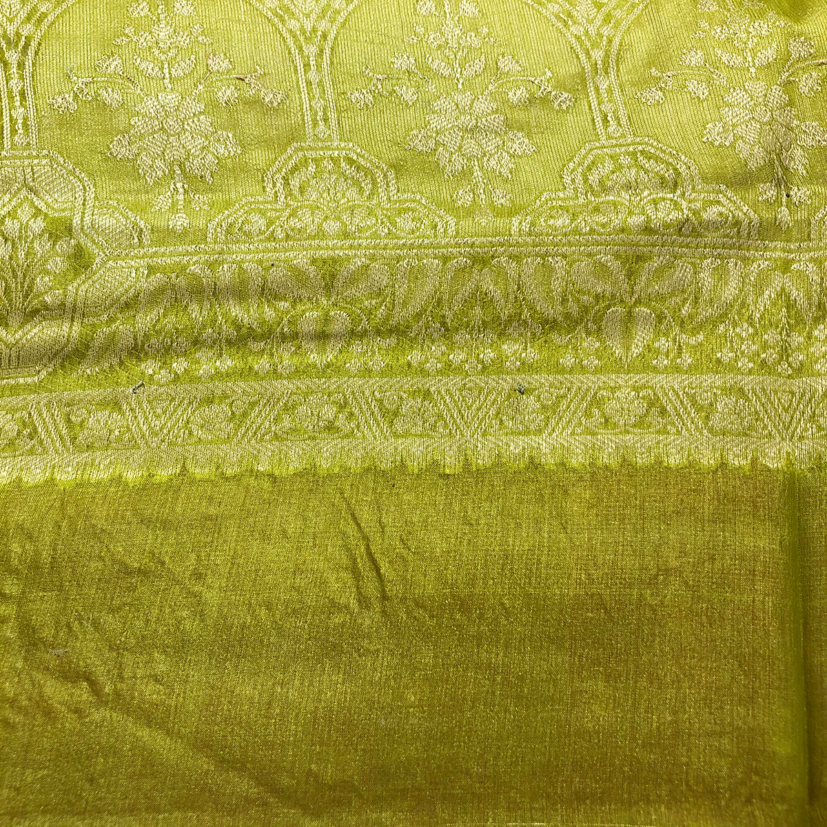 VM Tussar Silk Saree 4 - Vintage India NYC