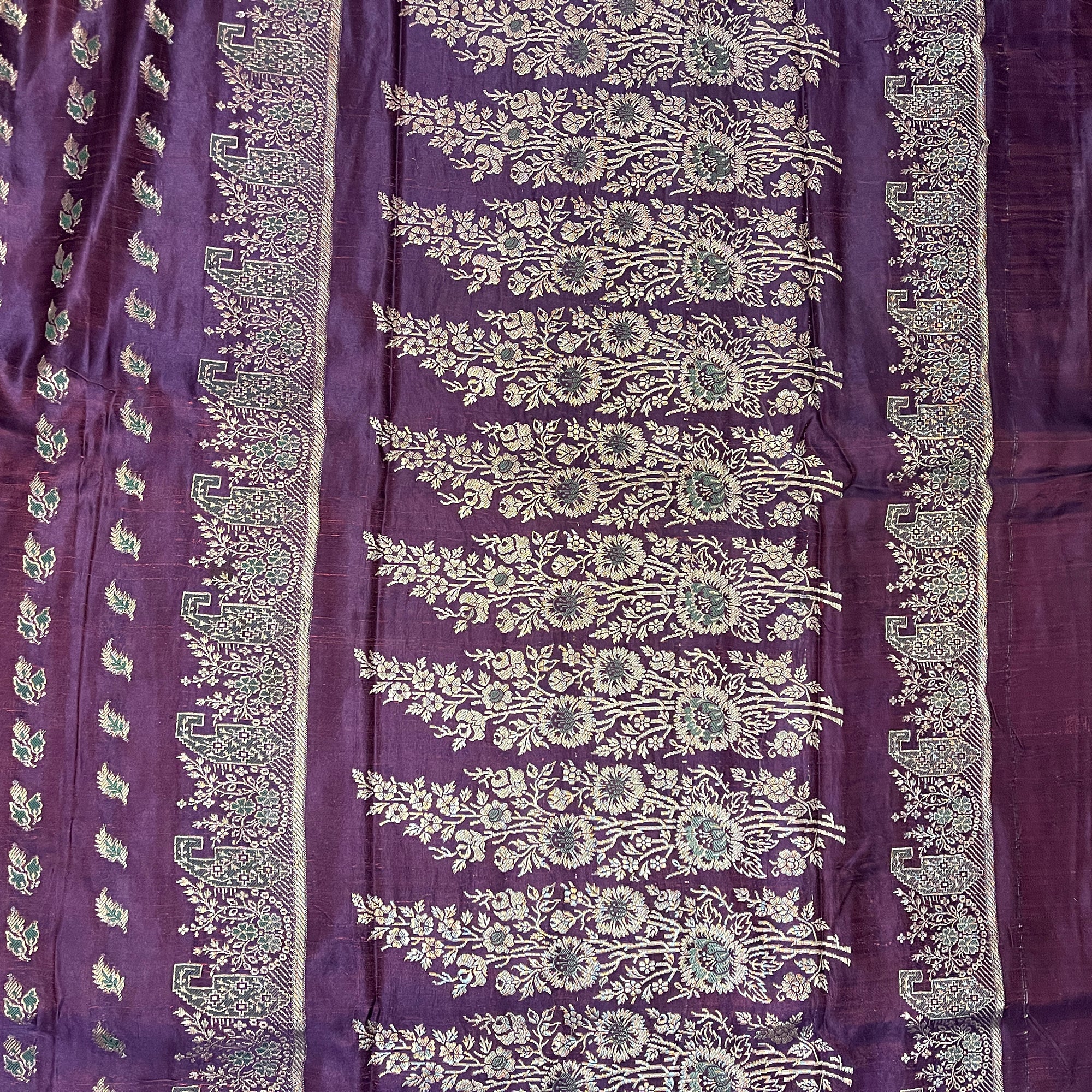 Vintage Banarasi Saree 222 - Vintage India NYC