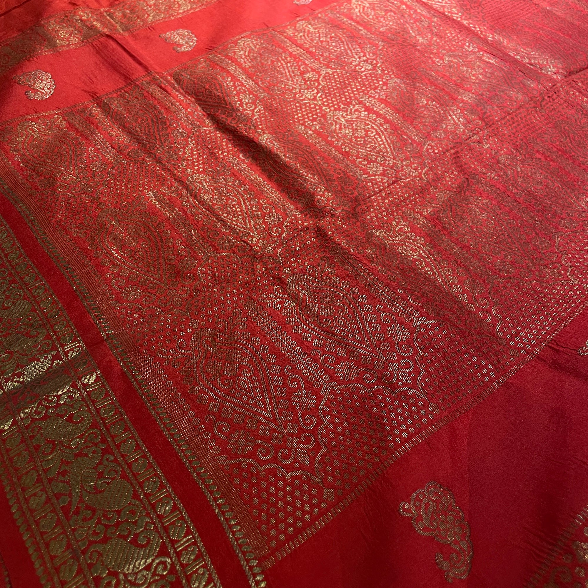 Vintage Banarasi Saree 718 - Vintage India NYC