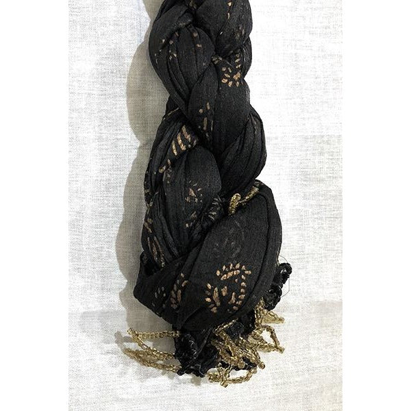 BN chiffon block print scarf - Vintage India NYC
